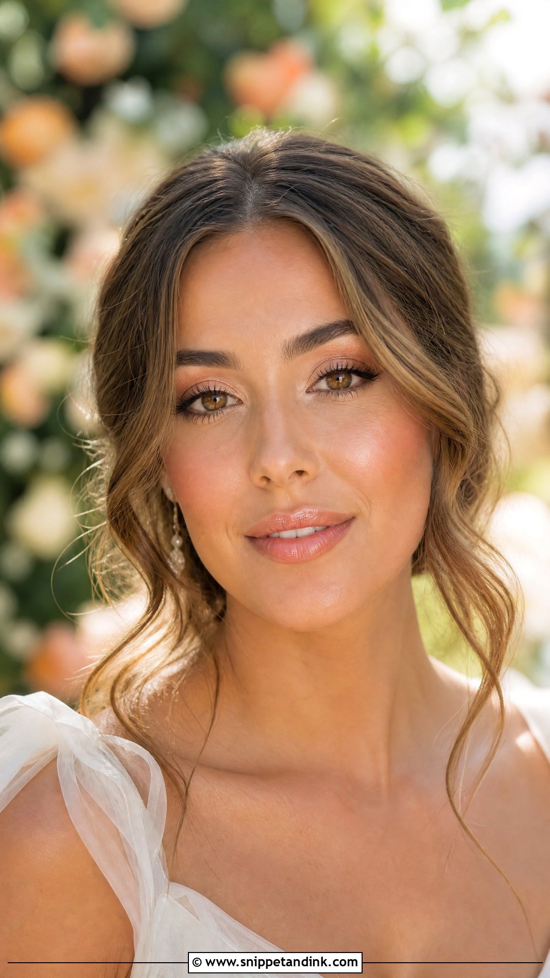 Peach Bridal Makeup For Olive Skin - Snippet and Ink - 20 Bridal Makeup Olive Skin Ideas