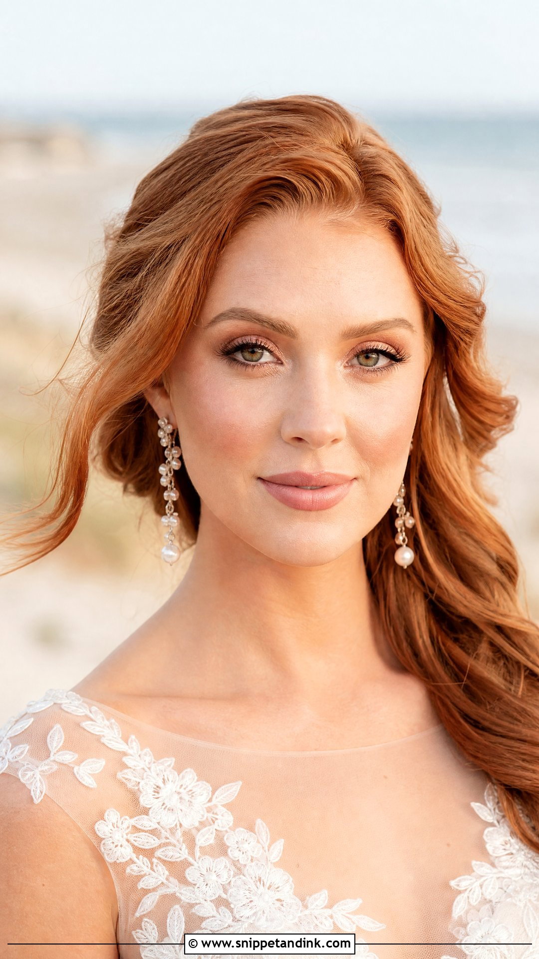 Peach Bridal Makeup For Redheads - Snippet and Ink - 25 Bridal Makeup for Redheads