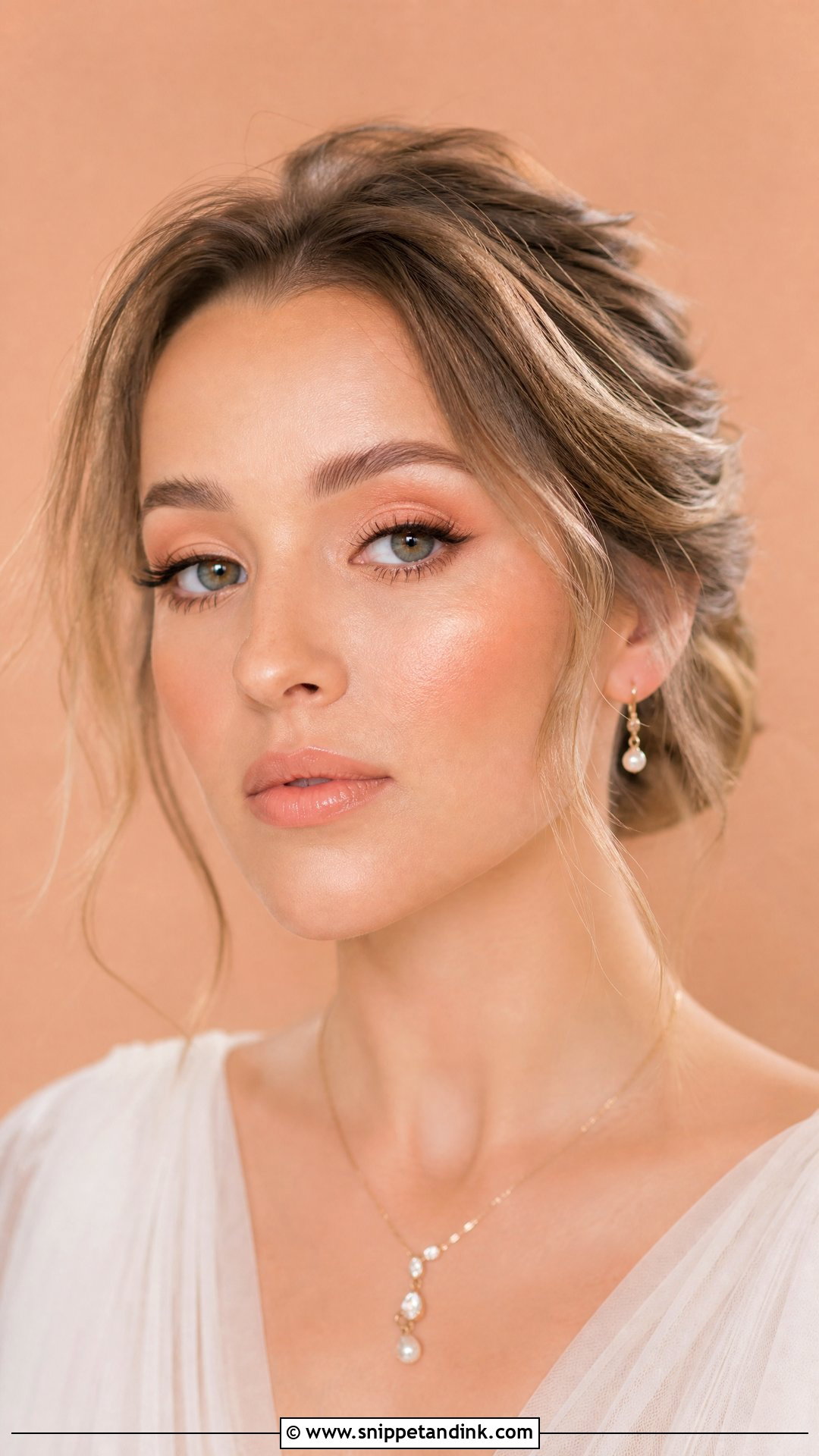 Peach Bridal Makeup For Round Face - Snippet and Ink - 25 Bridal Makeup Round Face Ideas
