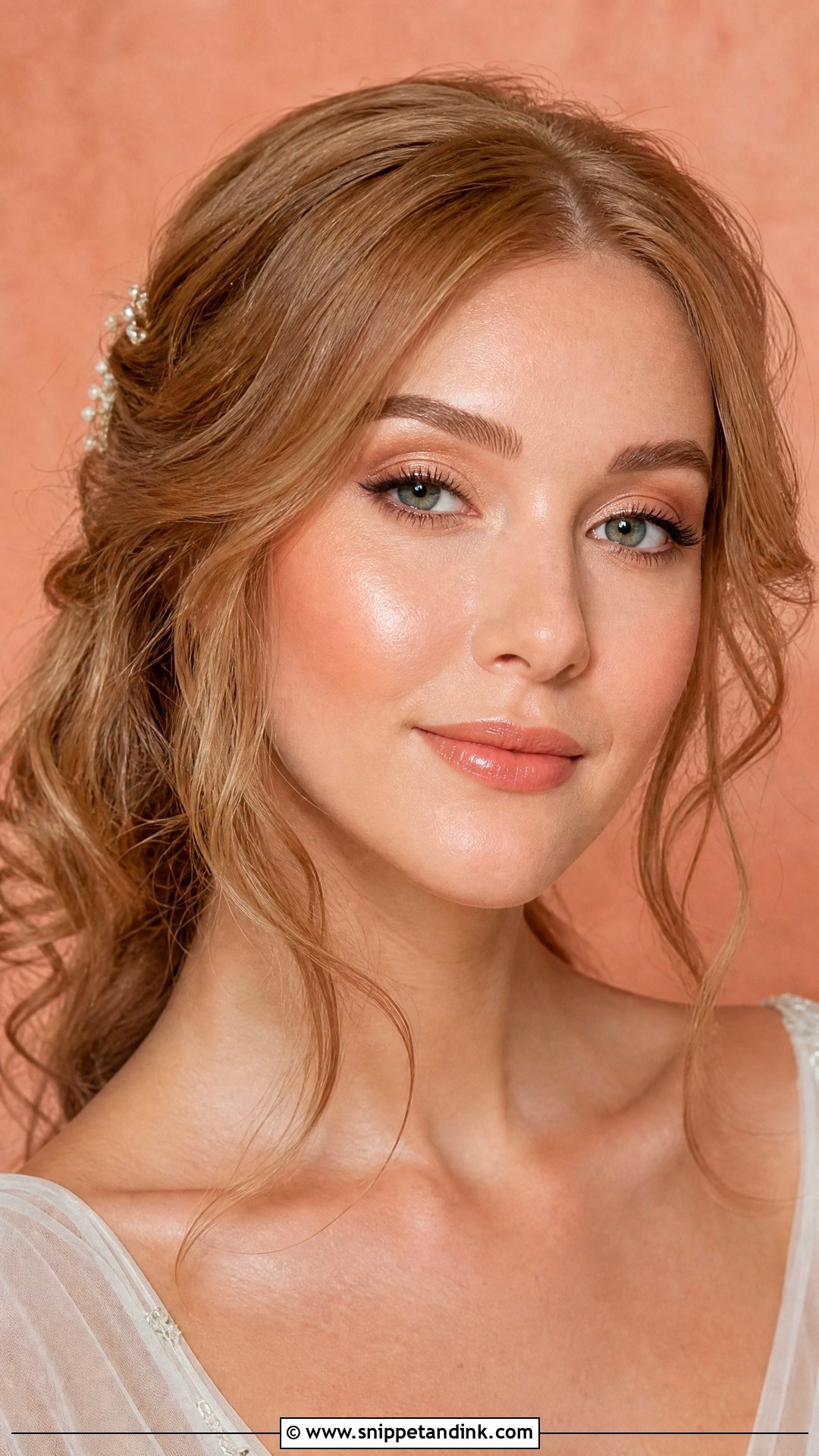 Peach Bridal Makeup For Small Eyes - Snippet and Ink - 20 Bridal Makeup for Small Eyes