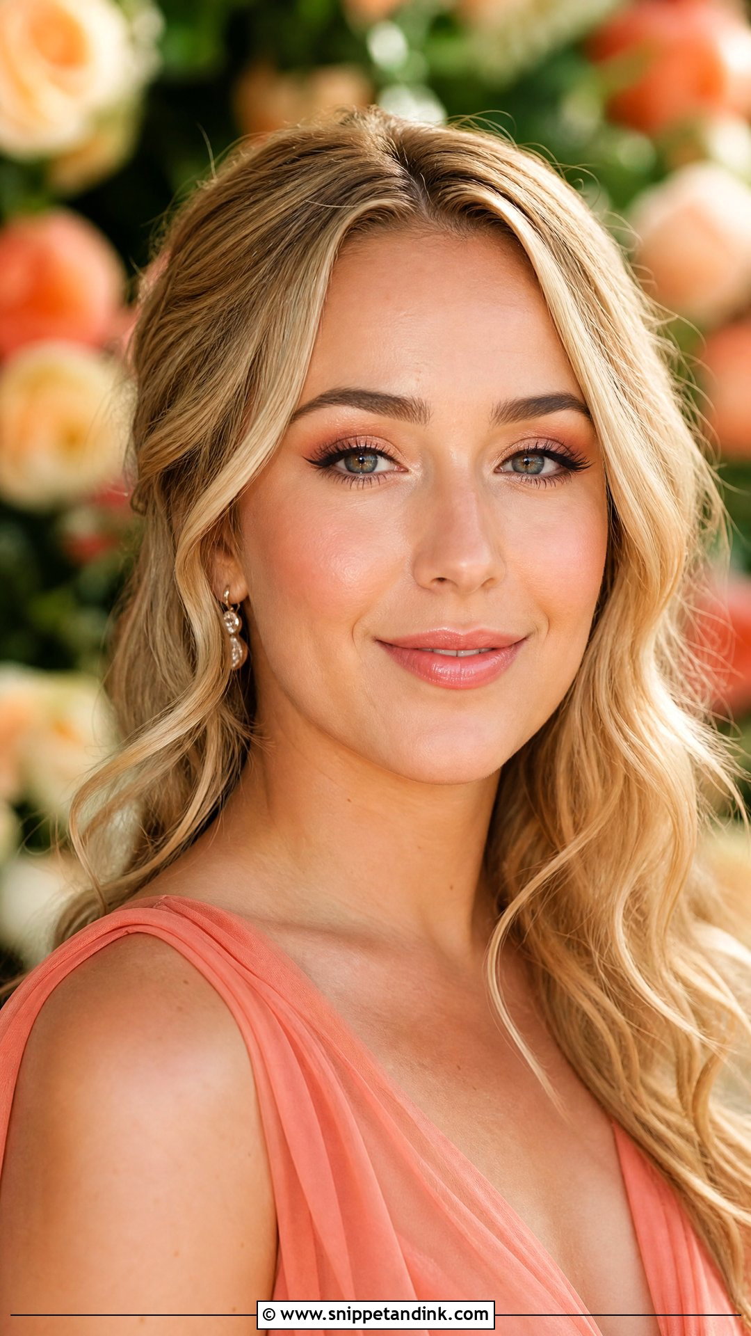 Peach Bridal Party Makeup - Snippet and Ink - 25 Bridal Party Makeup Ideas