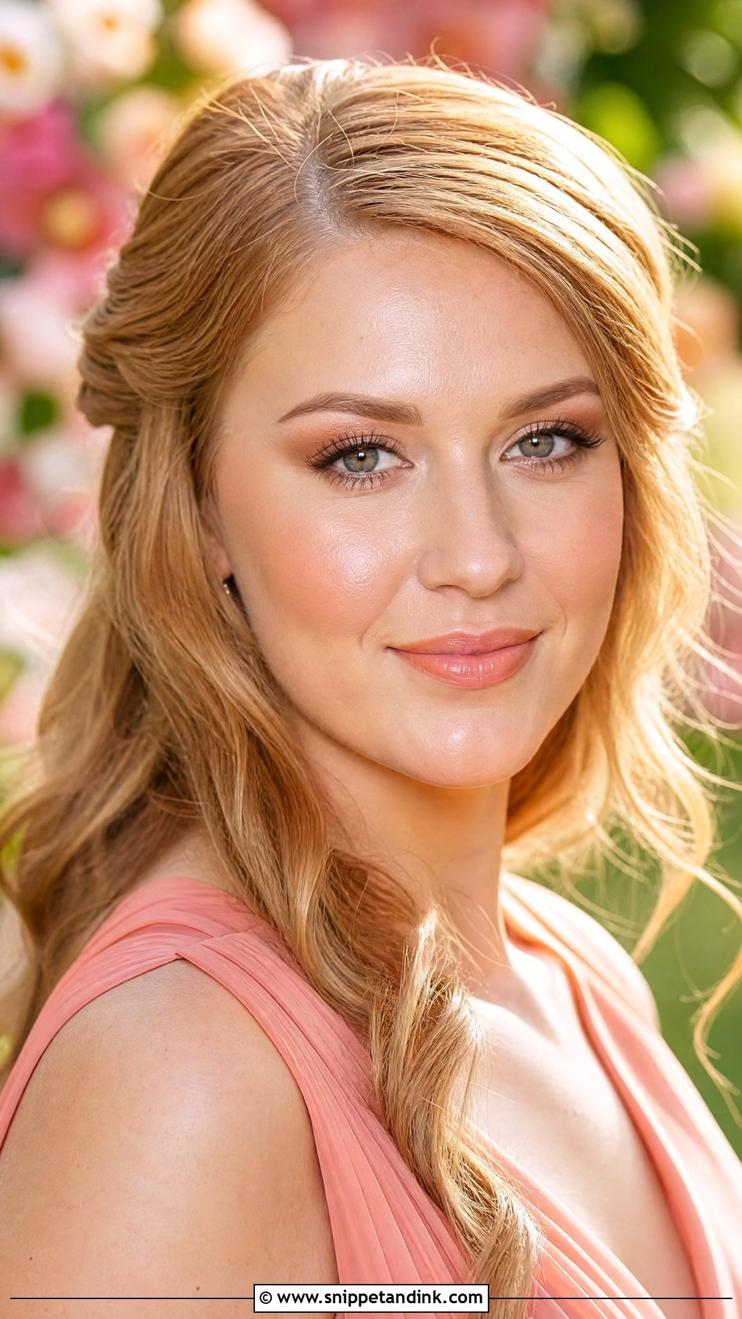 Peach Bridesmaid Makeup - Snippet and Ink - 25 Wedding Makeup for Bridesmaids