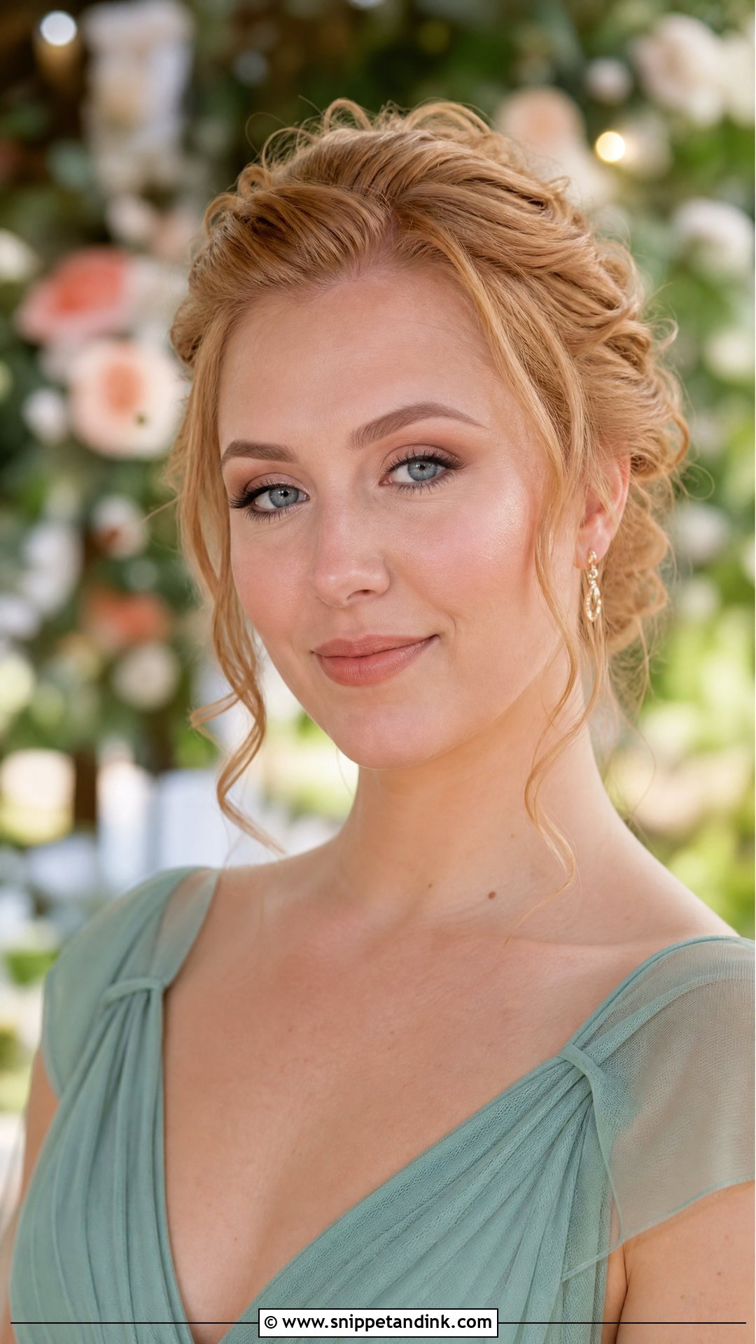 Peach Bridesmaid Makeup Look - Snippet and Ink - 20 Natural Wedding Bridesmaid Makeup Ideas