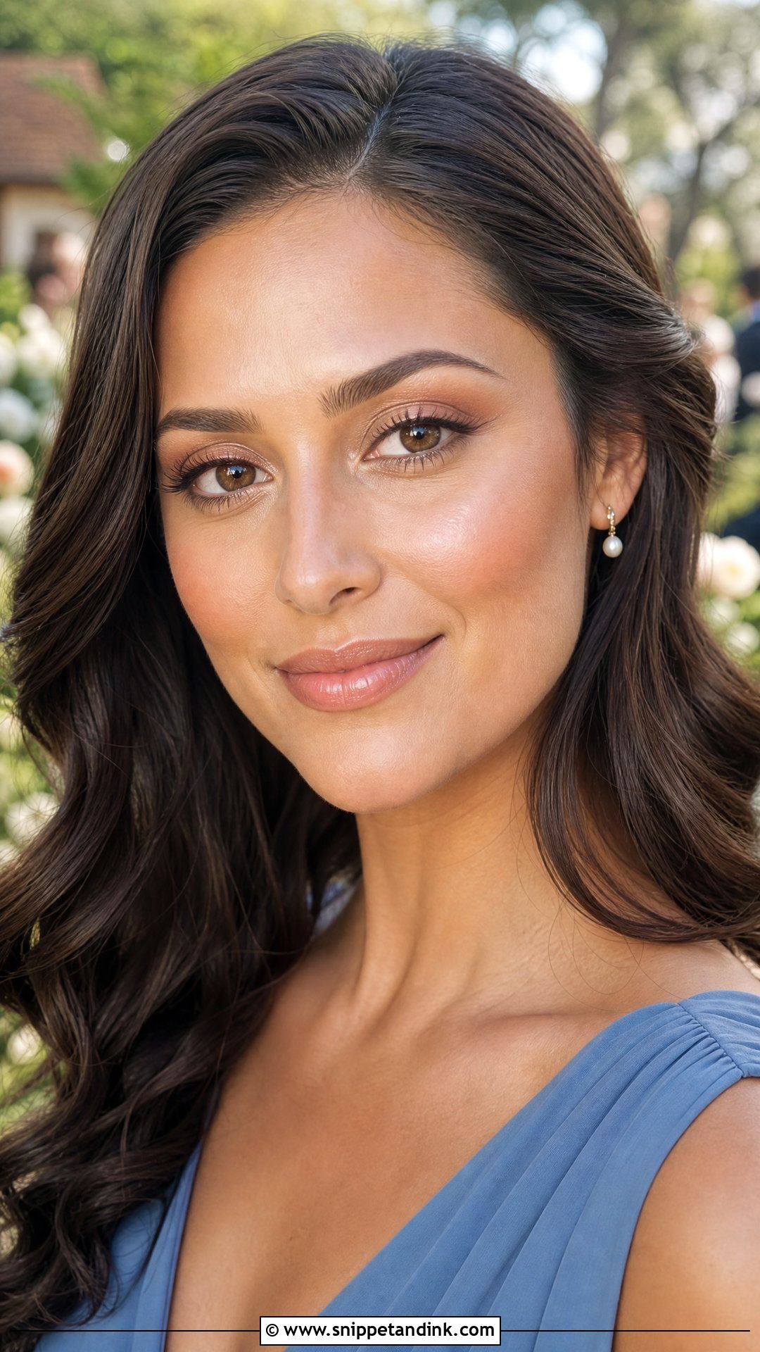Peach Bridesmaid Makeup for Brown Eyes - Snippet and Ink - 20 Bridesmaid Makeup for Brown Eyes Wedding