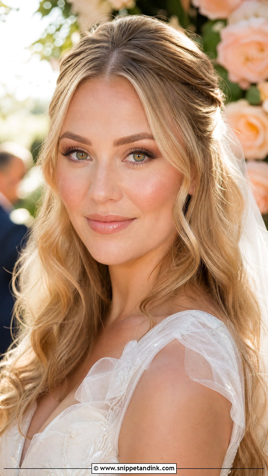 Peach Christian Bridal Makeup - Snippet and Ink - 20 Christian Bridal Makeup Ideas