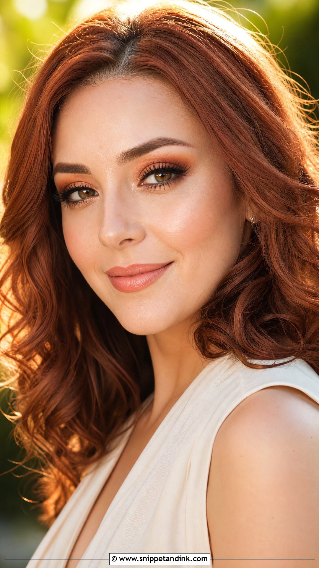 Peach Engagement Makeup - Snippet and Ink - 30 Engagement Makeup Ideas