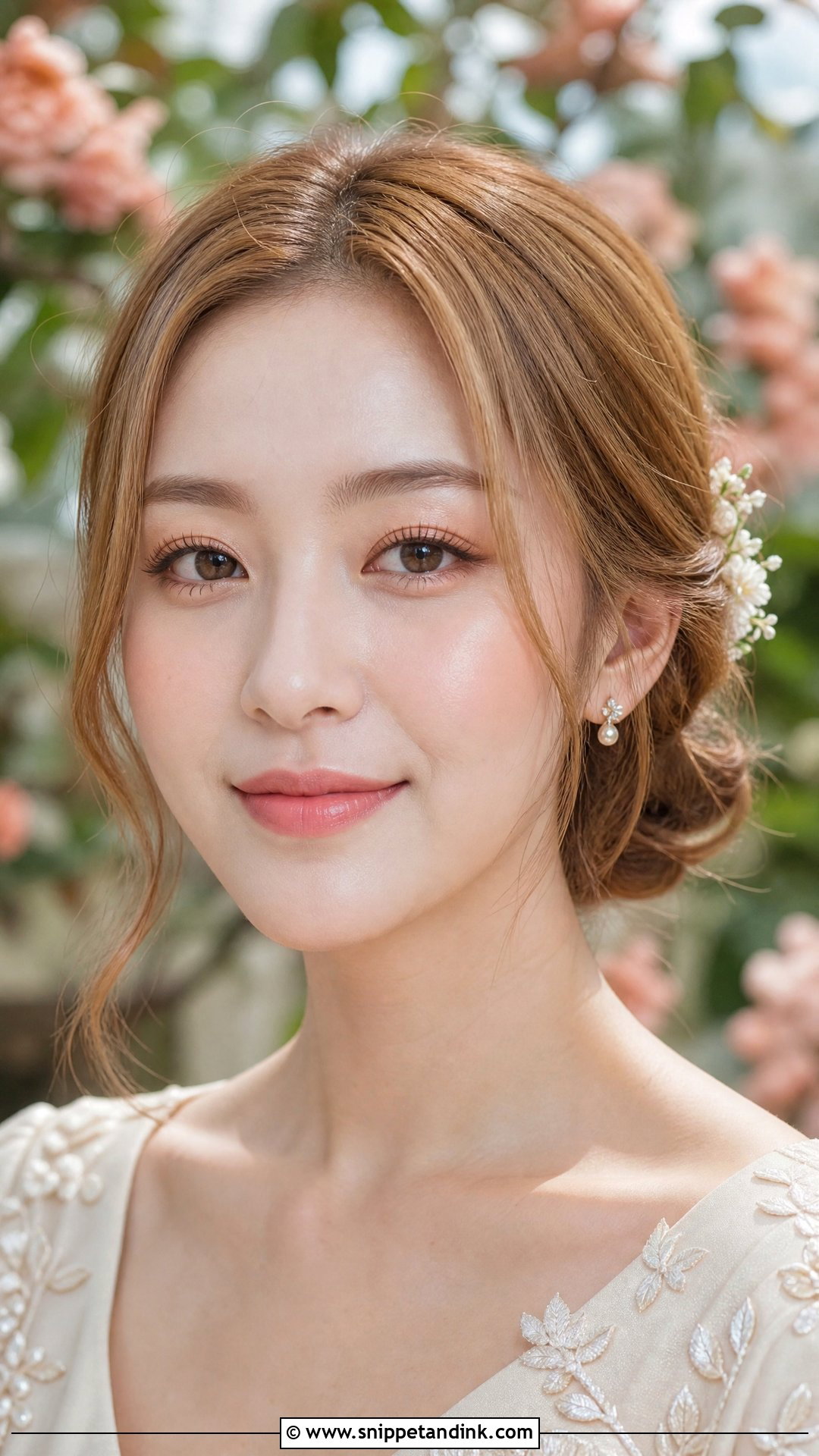 Peach Japanese Wedding Makeup - Snippet and Ink - 20 Japanese Wedding Makeup Ideas