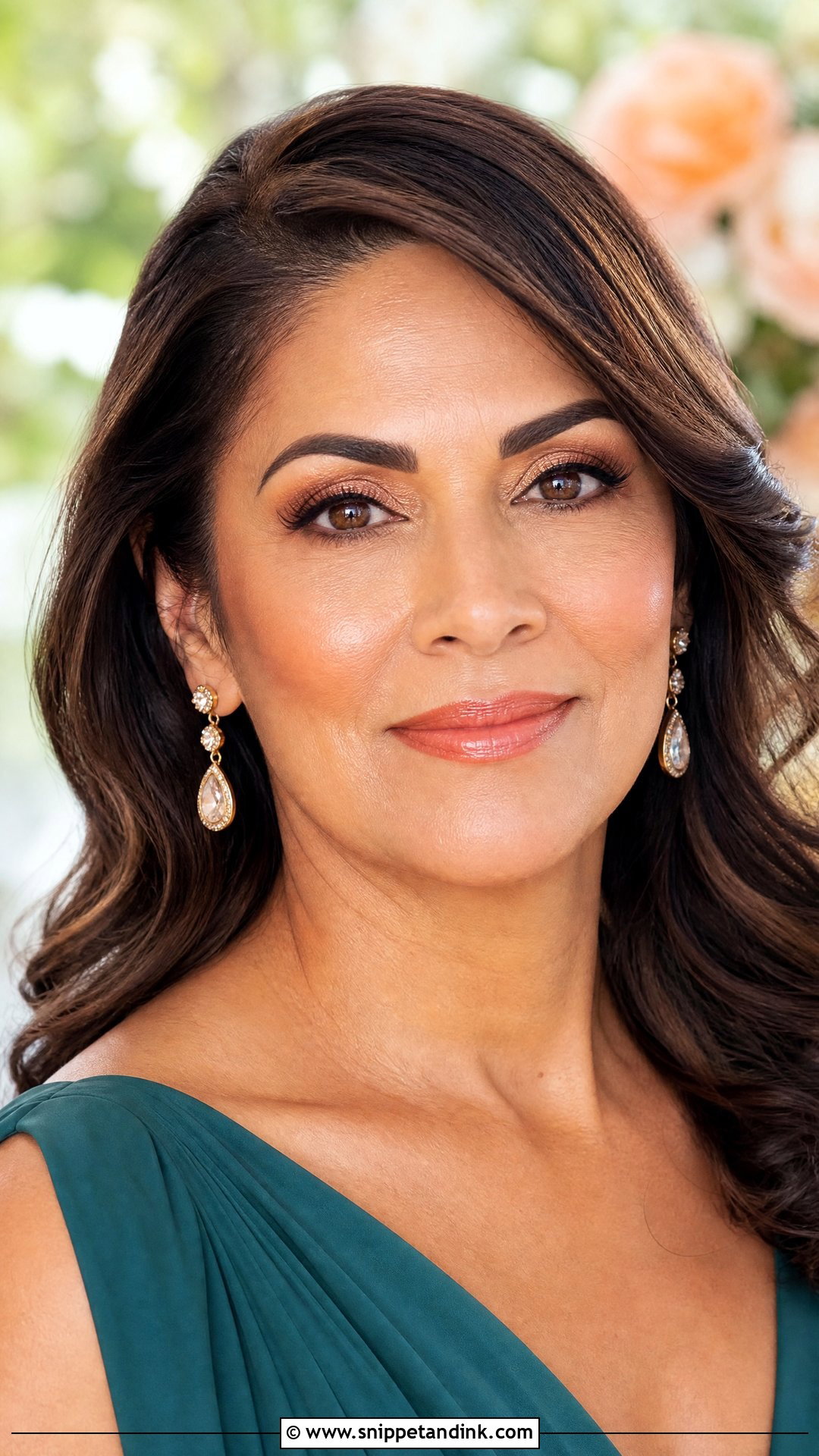 Peach Mother Of The Bride Makeup - Snippet and Ink - 20 Mom of Bride Makeup Ideas