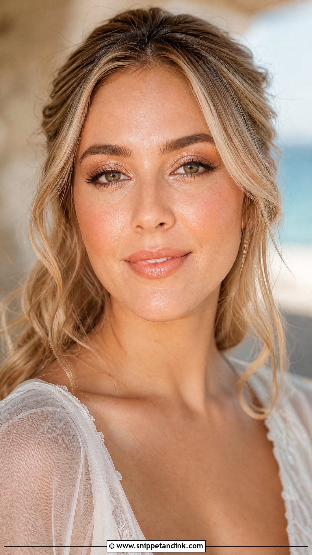 Peach Nude Bridal Lip Color - Snippet and Ink - 20 Bridal Lip Color Ideas
