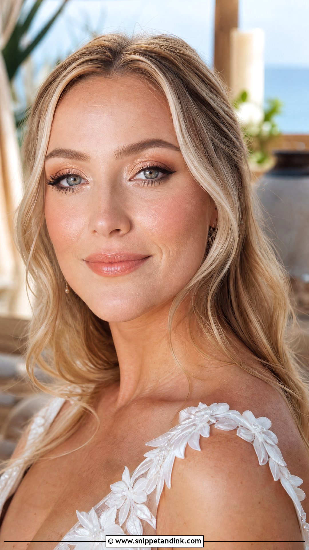 Peach Pale Wedding Makeup - Snippet and Ink - 20 Pale Wedding Makeup Ideas