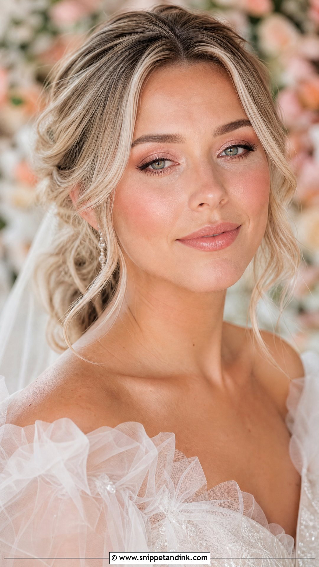 Peach Pink Wedding Makeup - Snippet and Ink - 20 Peachy Wedding Makeup Ideas