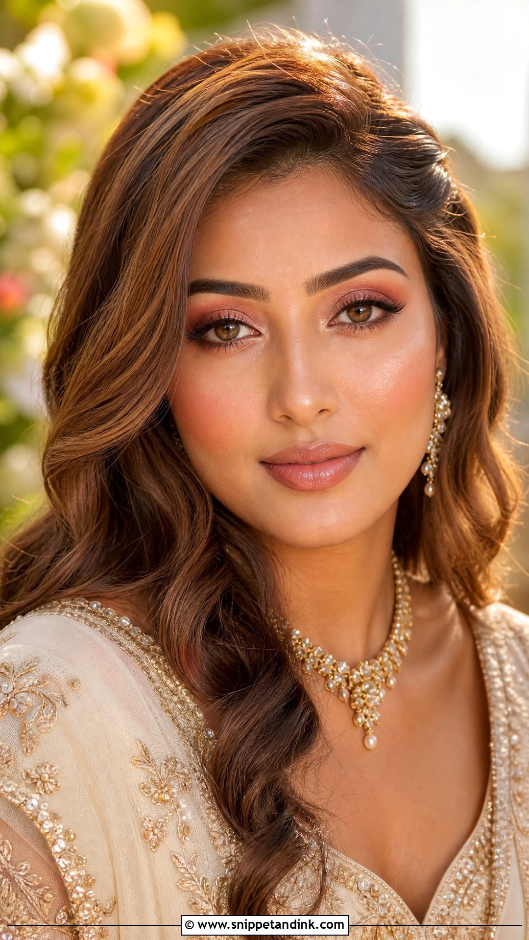 Peach Rose Bridal Makeup - Snippet and Ink - 20 Rose Bridal Makeup Ideas