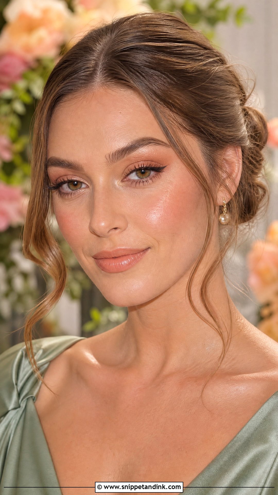 Peach Spring Wedding Makeup - Snippet and Ink - 25 Spring Wedding Makeup Ideas