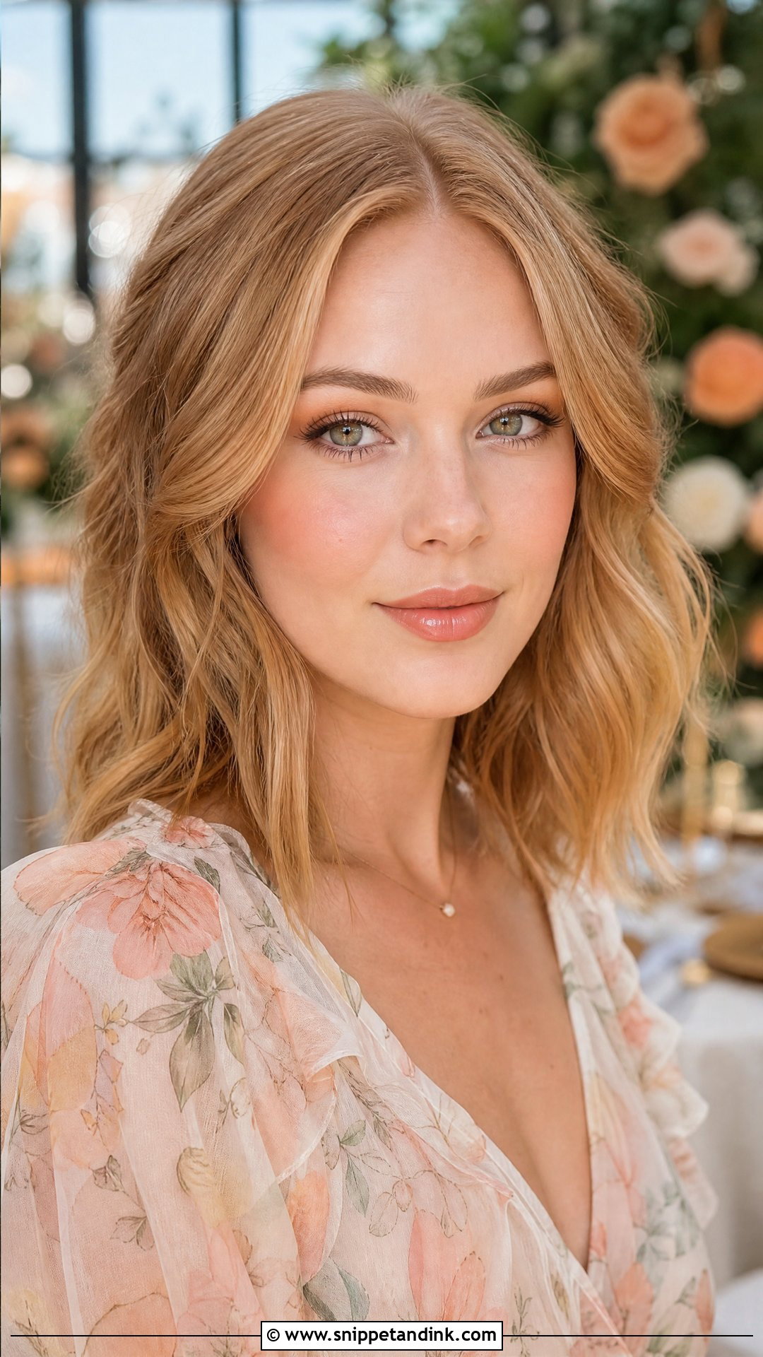 Peach Summer Wedding Makeup - Snippet and Ink - 20 Natural Summer Wedding Makeup Ideas