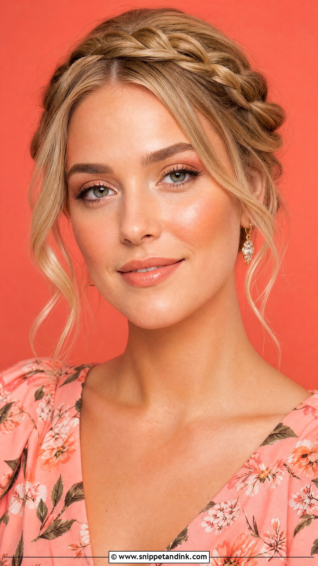 Peach Wedding Guest Eye Makeup - Snippet and Ink - 20 Wedding Guest Eye Makeup Ideas