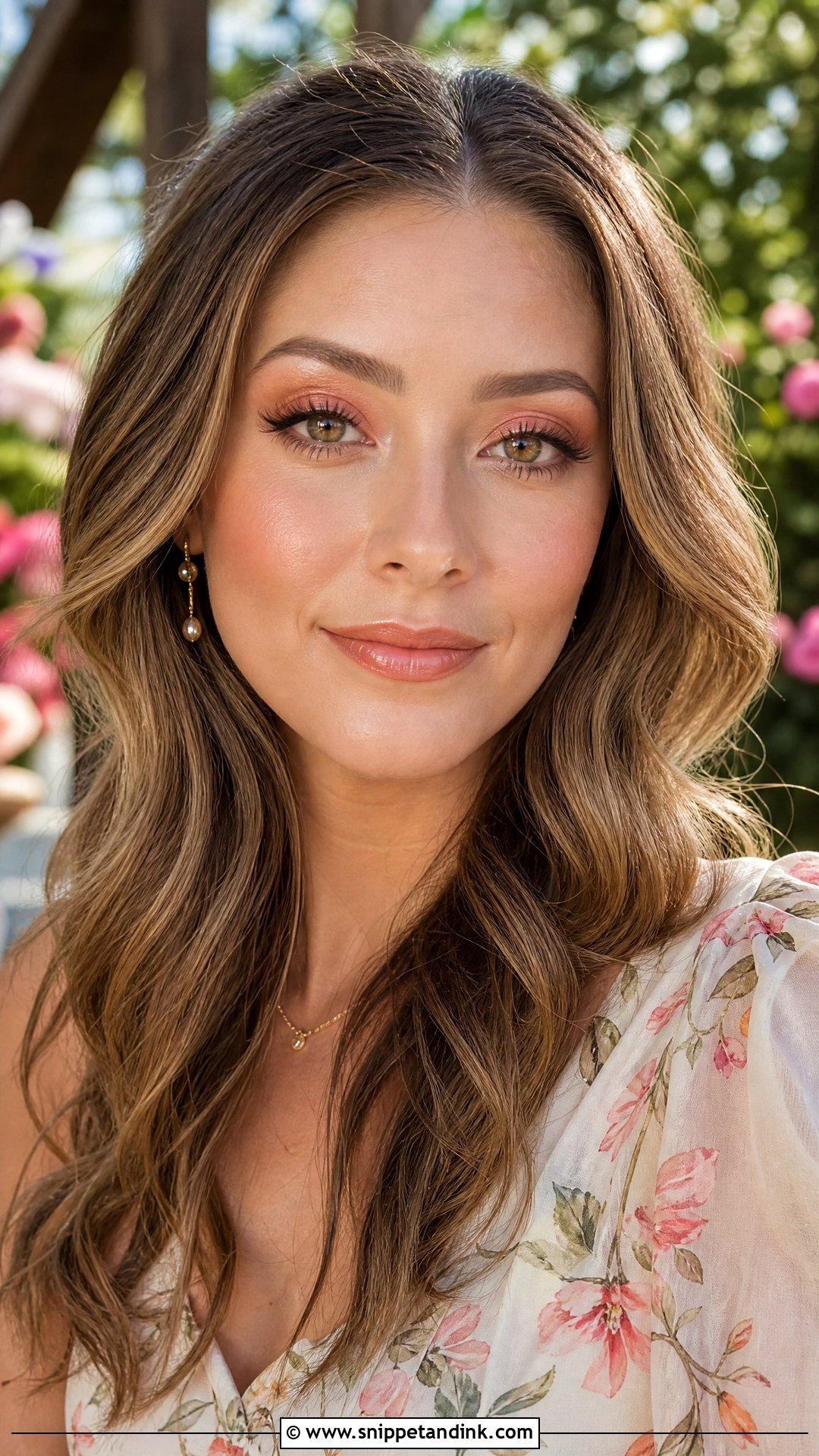 Peach Wedding Guest Makeup - Snippet and Ink - 25 Classy Makeup for Wedding Guest Ideas