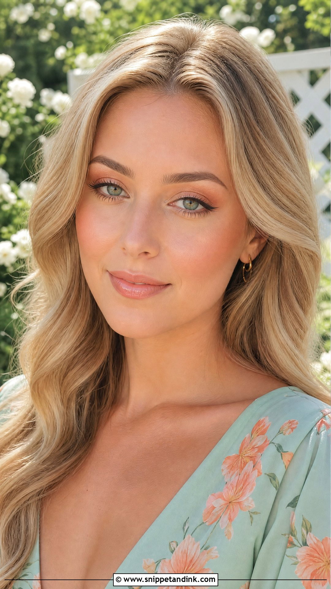 Peach Wedding Guest Makeup - Snippet and Ink - 35 Wedding Guest Makeup Ideas