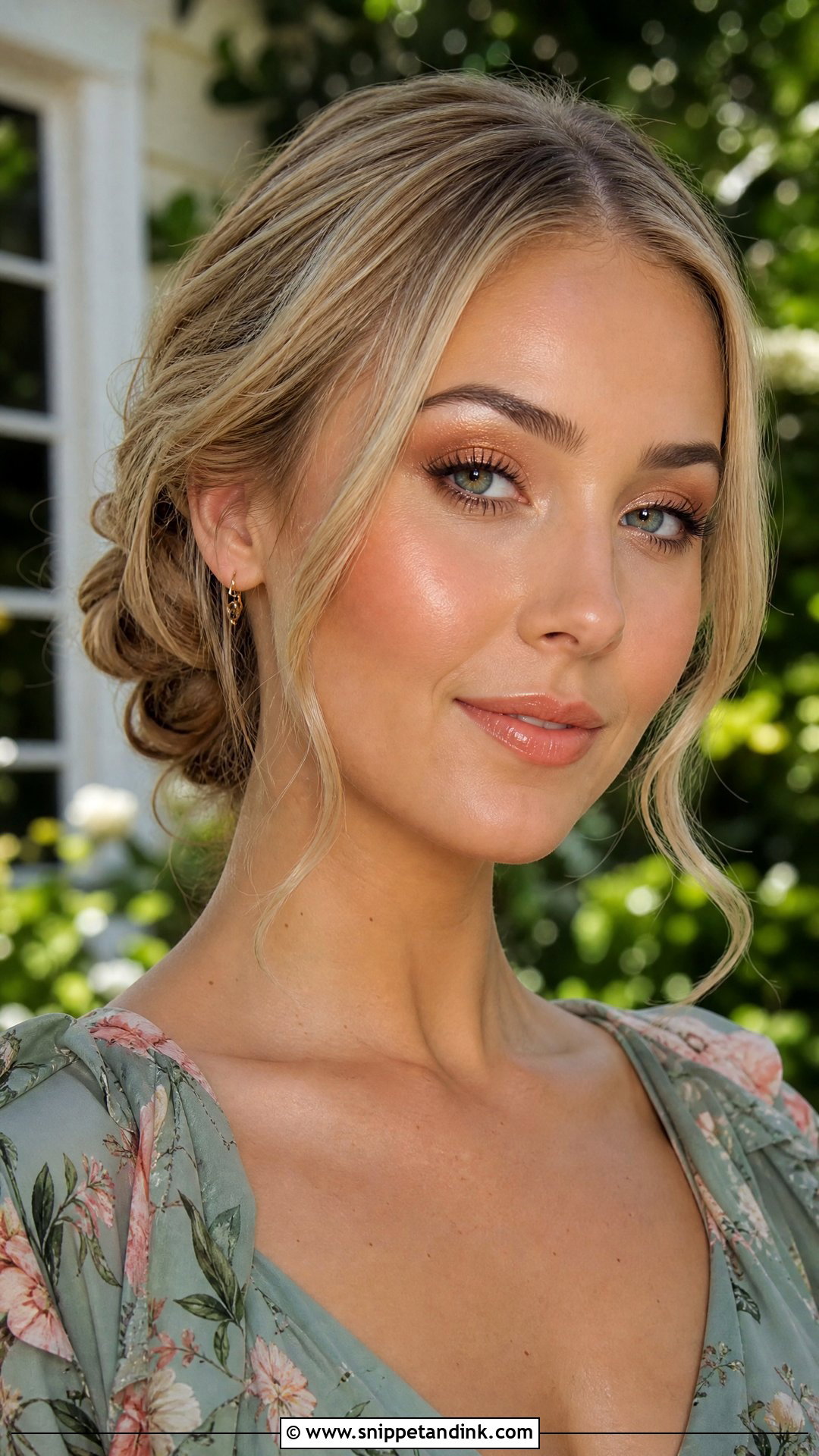 Peach Wedding Guest Makeup - Snippet and Ink - 20 Makeup Look for Wedding Guest Ideas
