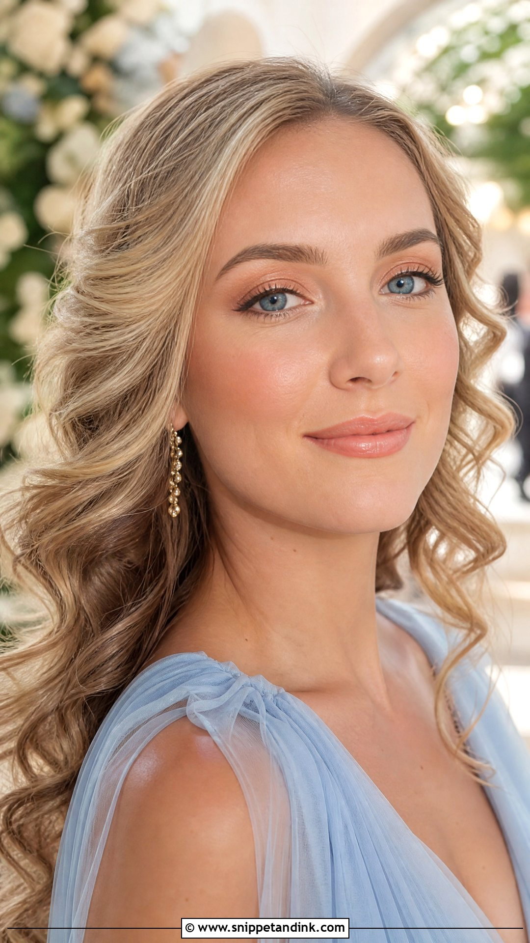 Peach Wedding Guest Makeup - Snippet and Ink - 20 Bridal Guest Makeup Ideas