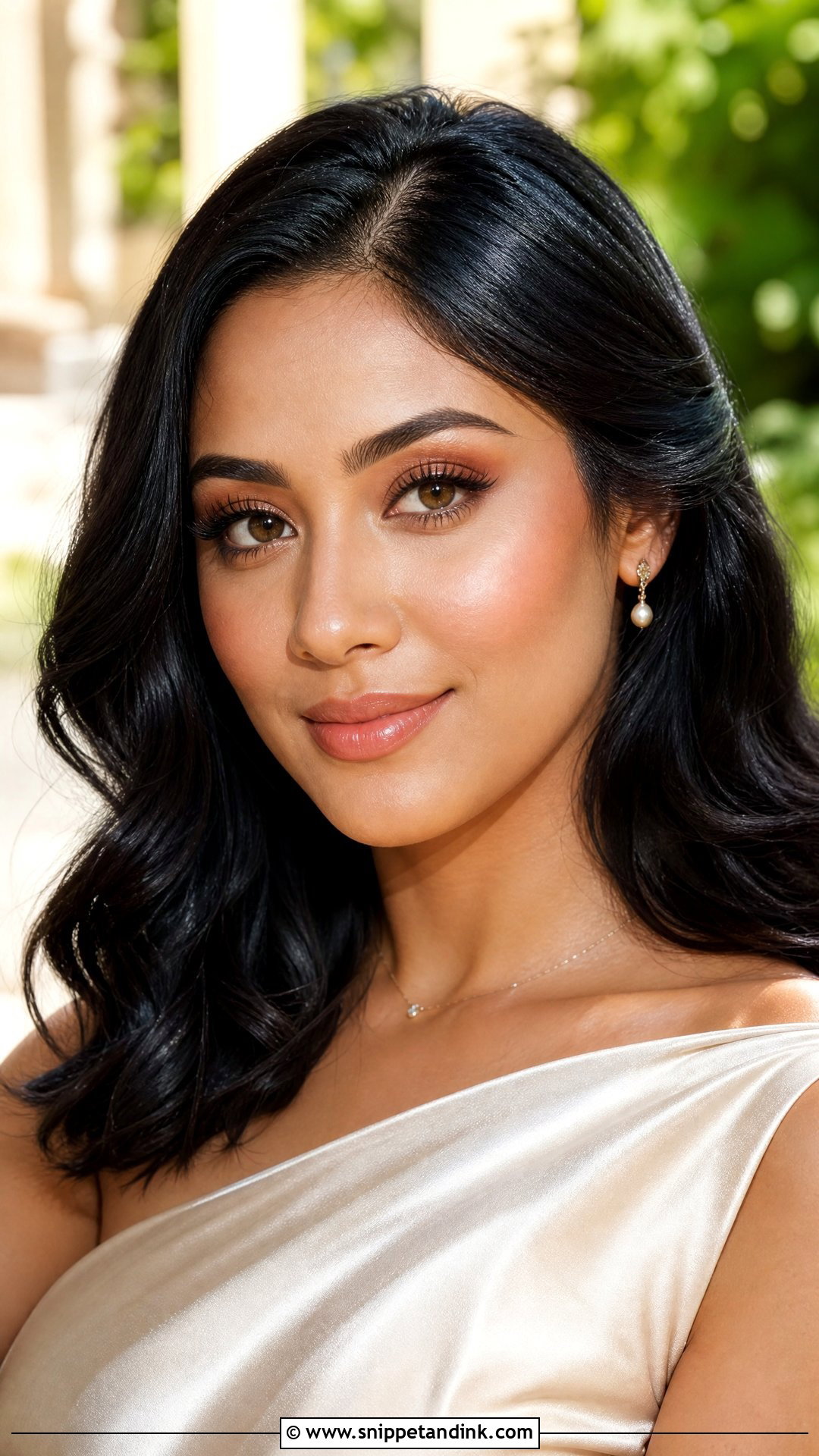 Peach Wedding Makeup - Snippet and Ink - 20 Soft Makeup for Wedding Ideas