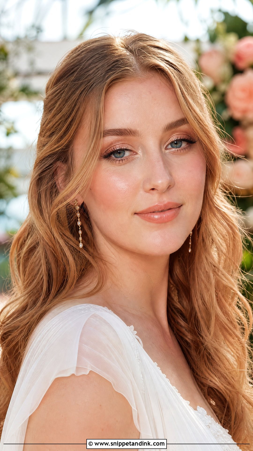 Peach Wedding Makeup - Snippet and Ink - 20 Wedding Make Ideas