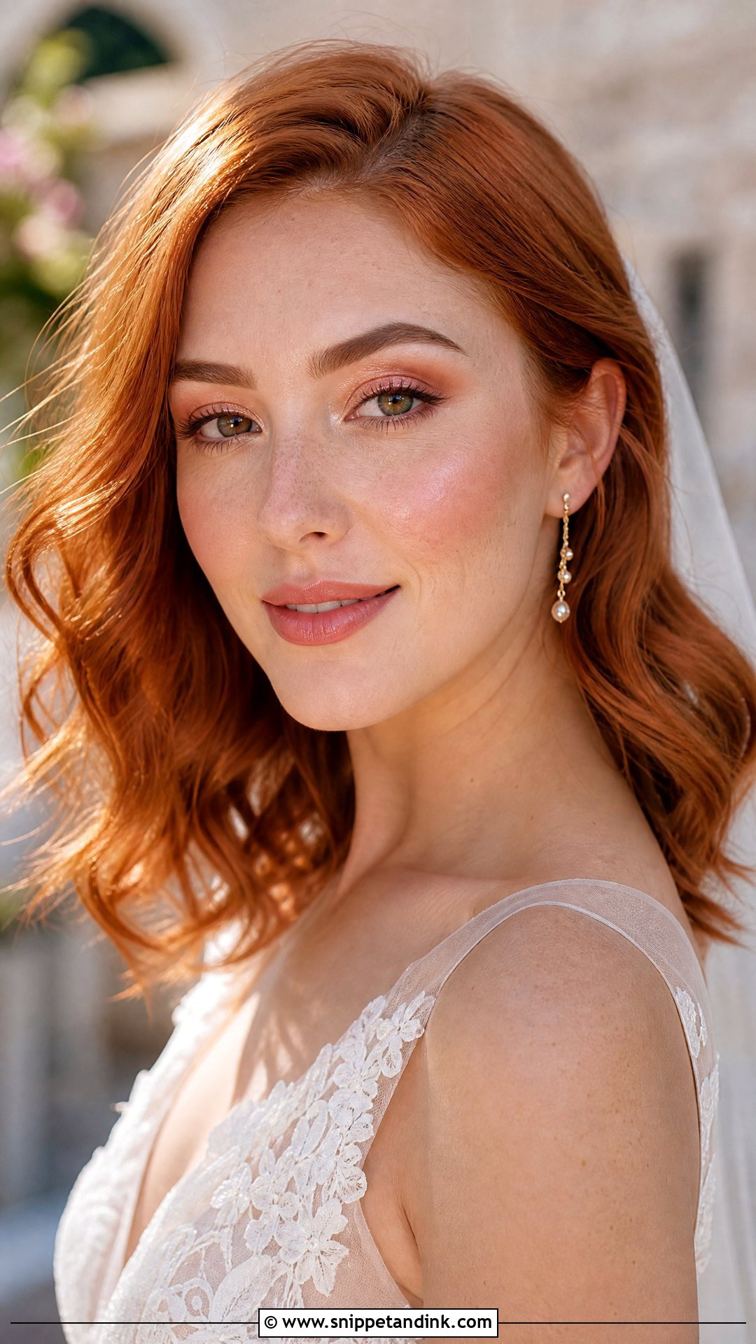Peach Wedding Makeup - Snippet and Ink - 20 Best Wedding Makeup Ideas