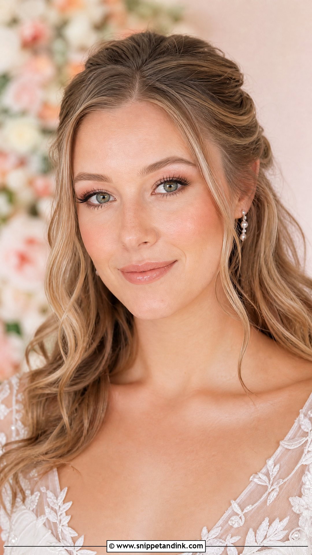 Peach Wedding Makeup - Snippet and Ink - 25 Light Wedding Makeup Ideas