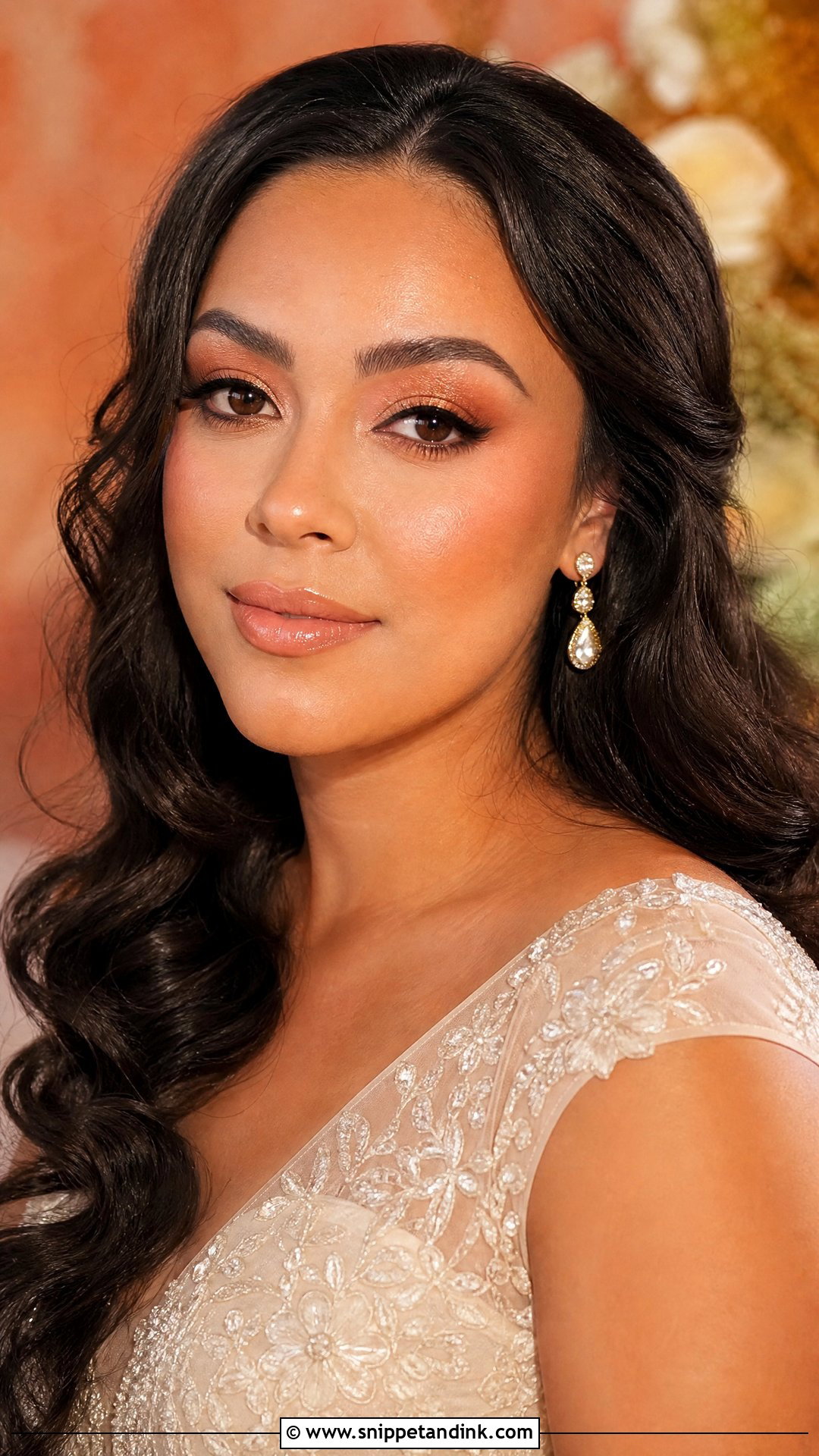 Peach Wedding Makeup - Snippet and Ink - 25 Subtle Wedding Makeup Ideas