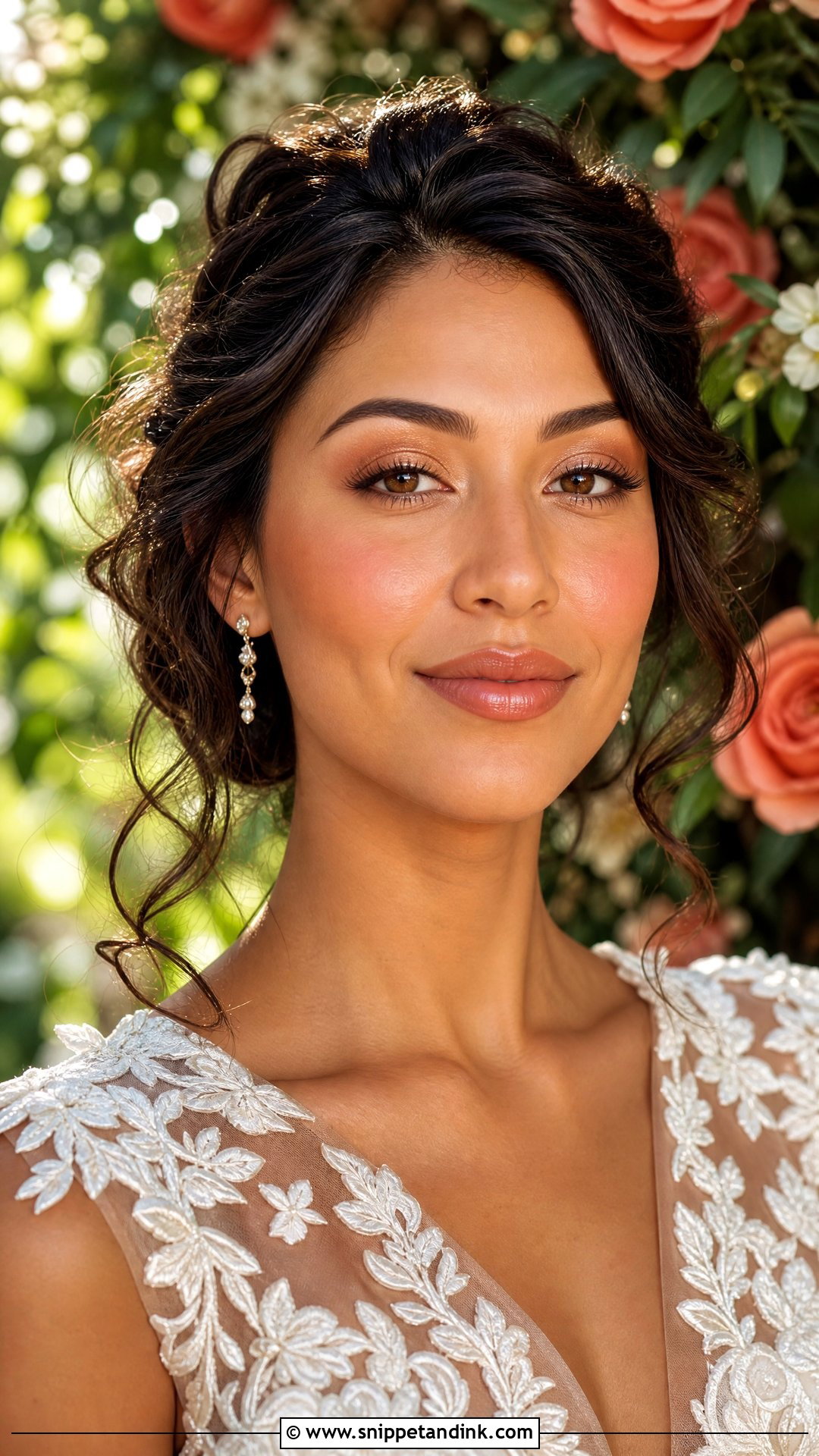 Peach Wedding Makeup For Black Women - Snippet and Ink - 20 Wedding Makeup for Black Women