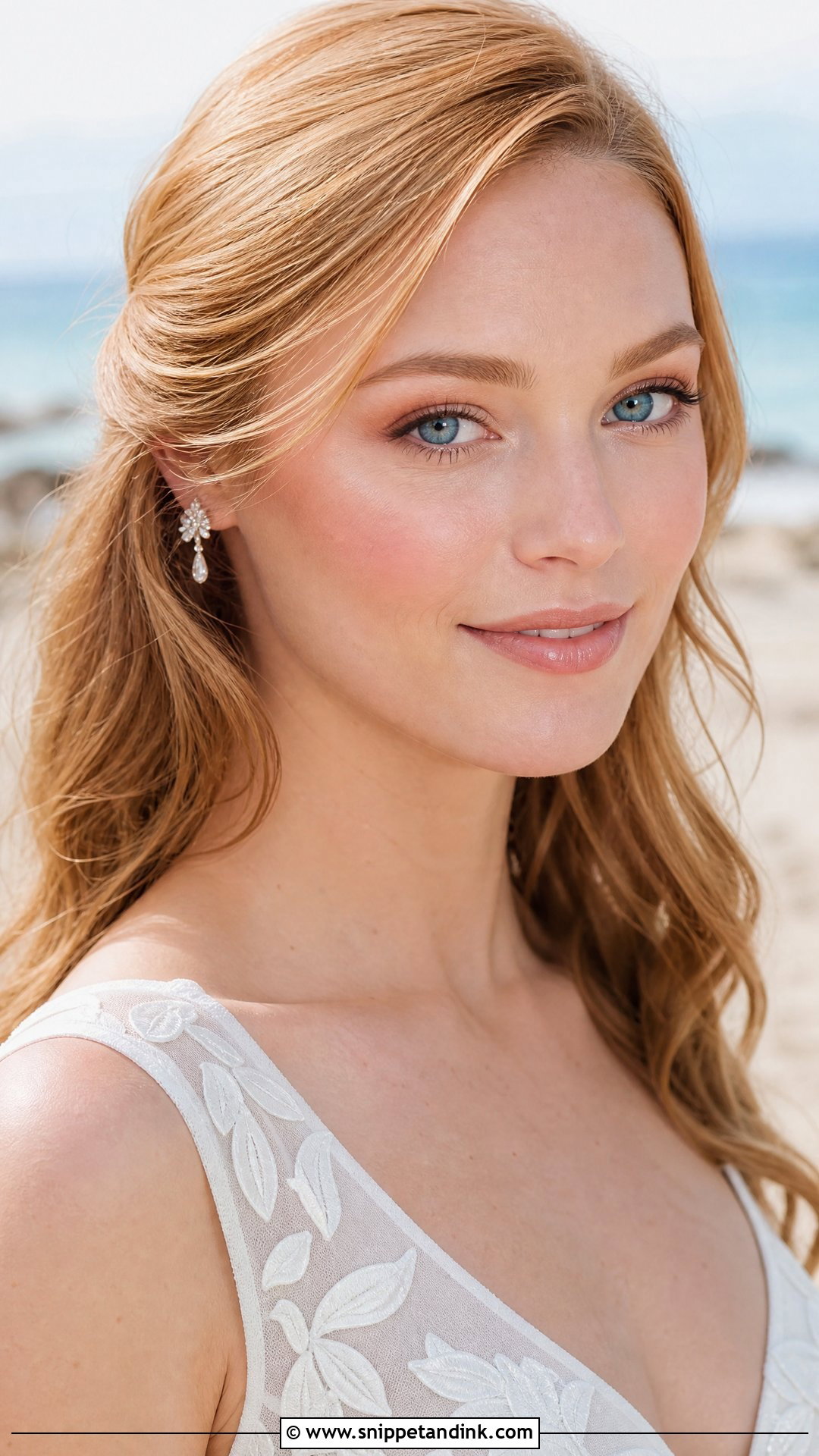 Peach Wedding Makeup For Blue Eyes - Snippet and Ink - 20 Wedding Makeup Ideas for Blue Eyes