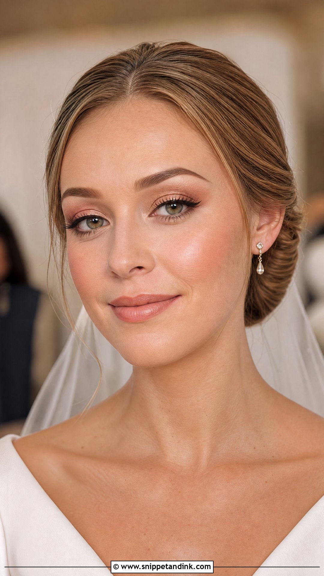 Peach Wedding Makeup For Bride - Snippet and Ink - 20 Peach Wedding Makeup Ideas