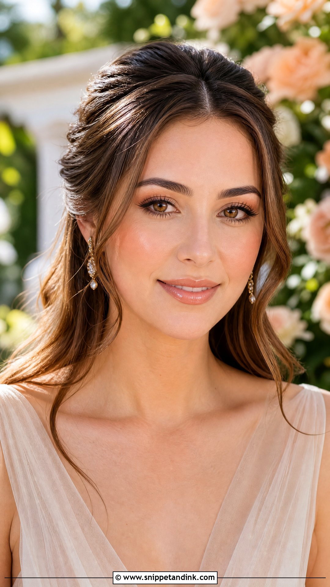 Peach Wedding Makeup For Brown Eyes - Snippet and Ink - 20 Natural Wedding Makeup for Brown Eyes Light Skin