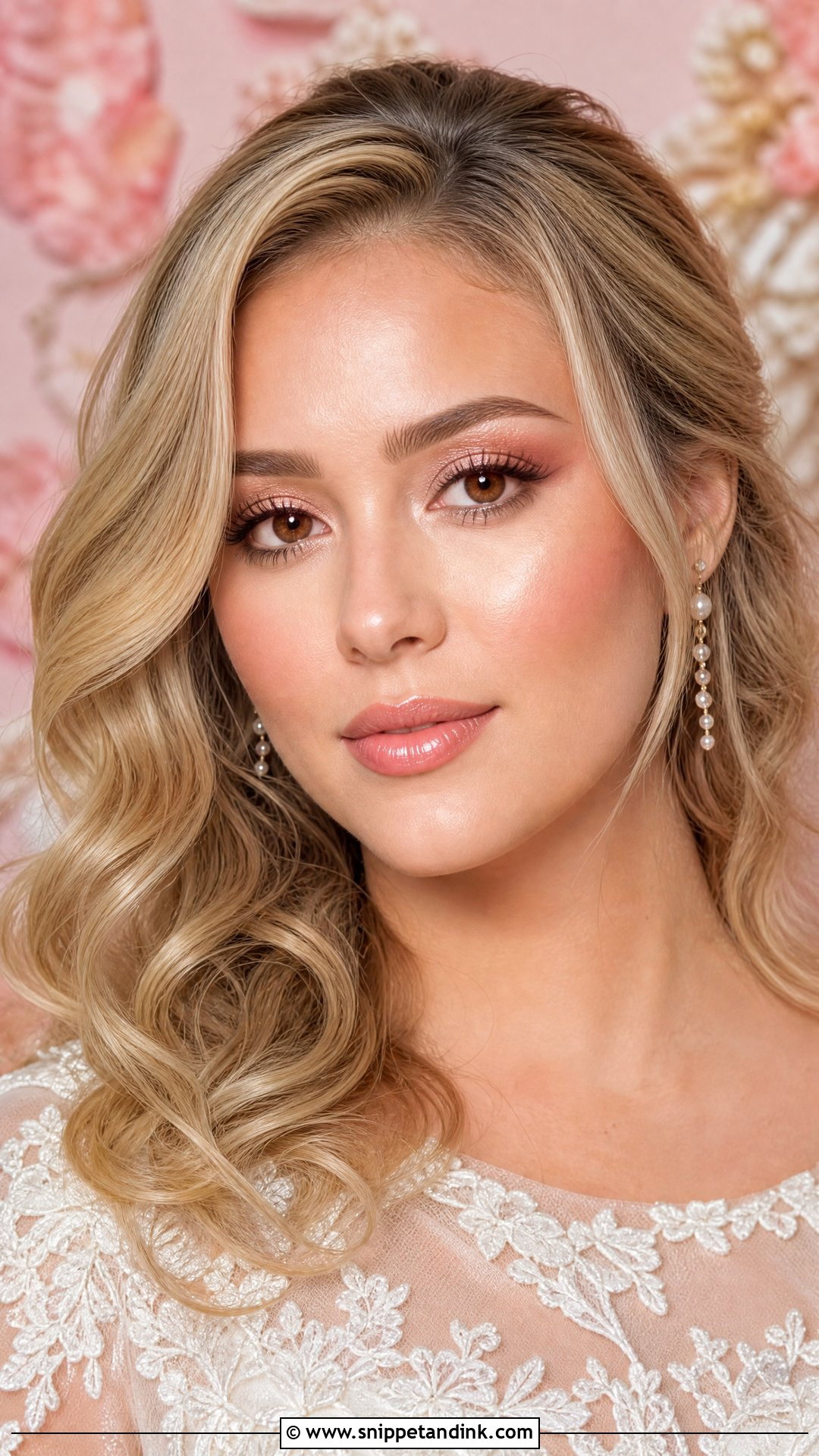 Peach Wedding Makeup For Brown Eyes - Snippet and Ink - 20 Wedding Makeup Ideas for Brown Eyes