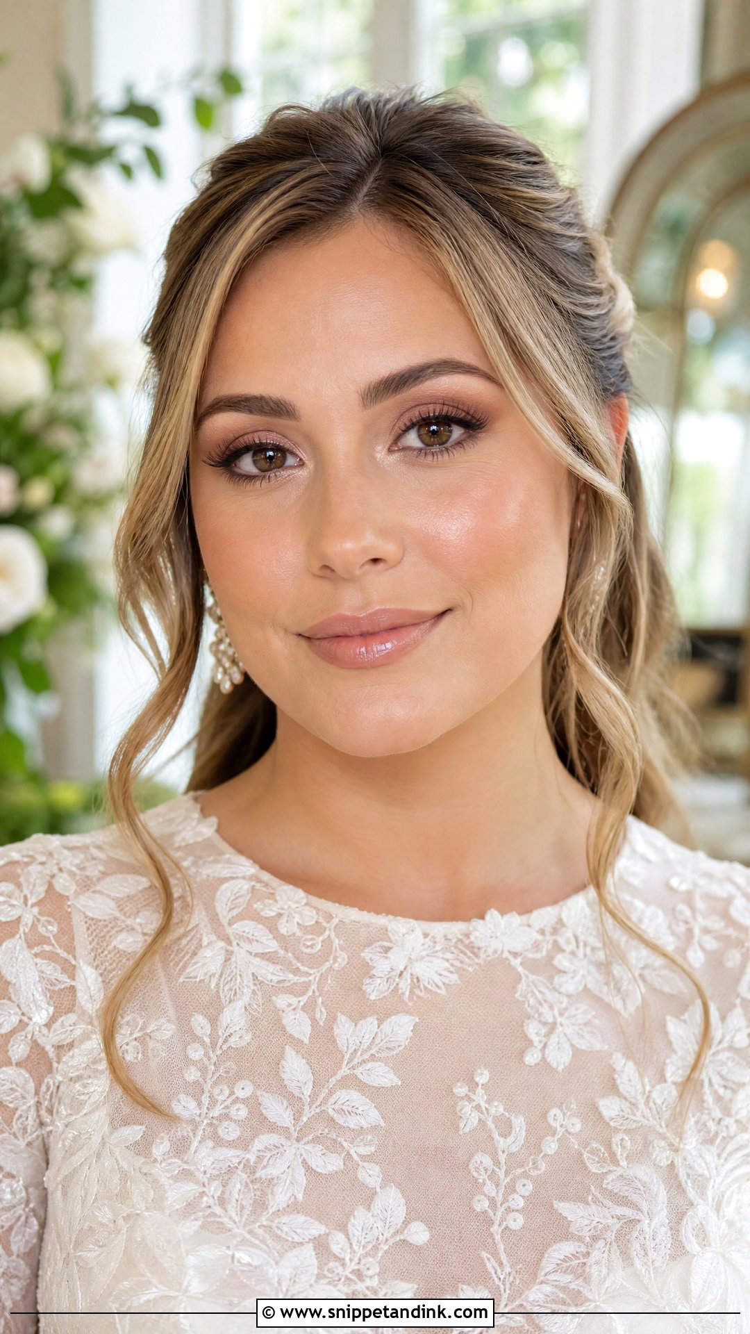Peach Wedding Makeup For Brown Eyes - Snippet and Ink - 25 Elegant Wedding Makeup for Brown Eyes