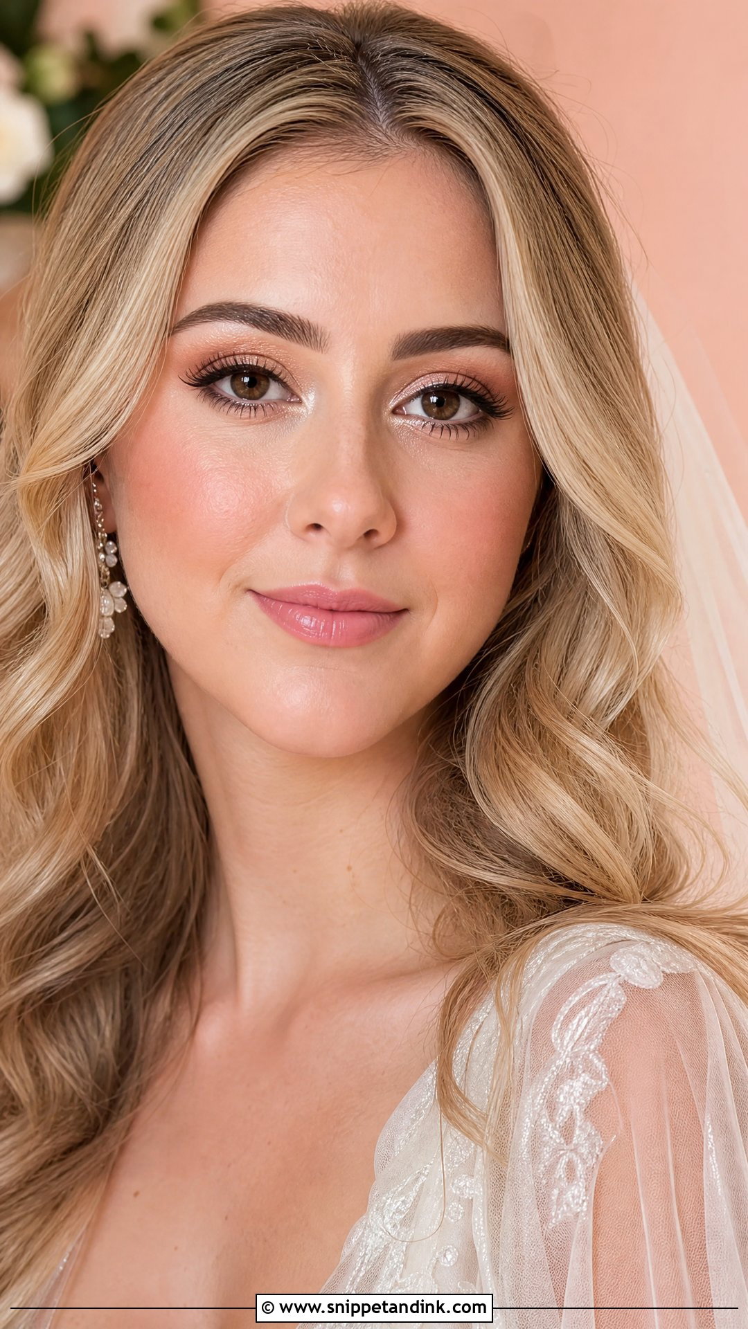 Peach Wedding Makeup For Dark Brown Eyes - Snippet and Ink - 20 Wedding Makeup for Dark Brown Eyes