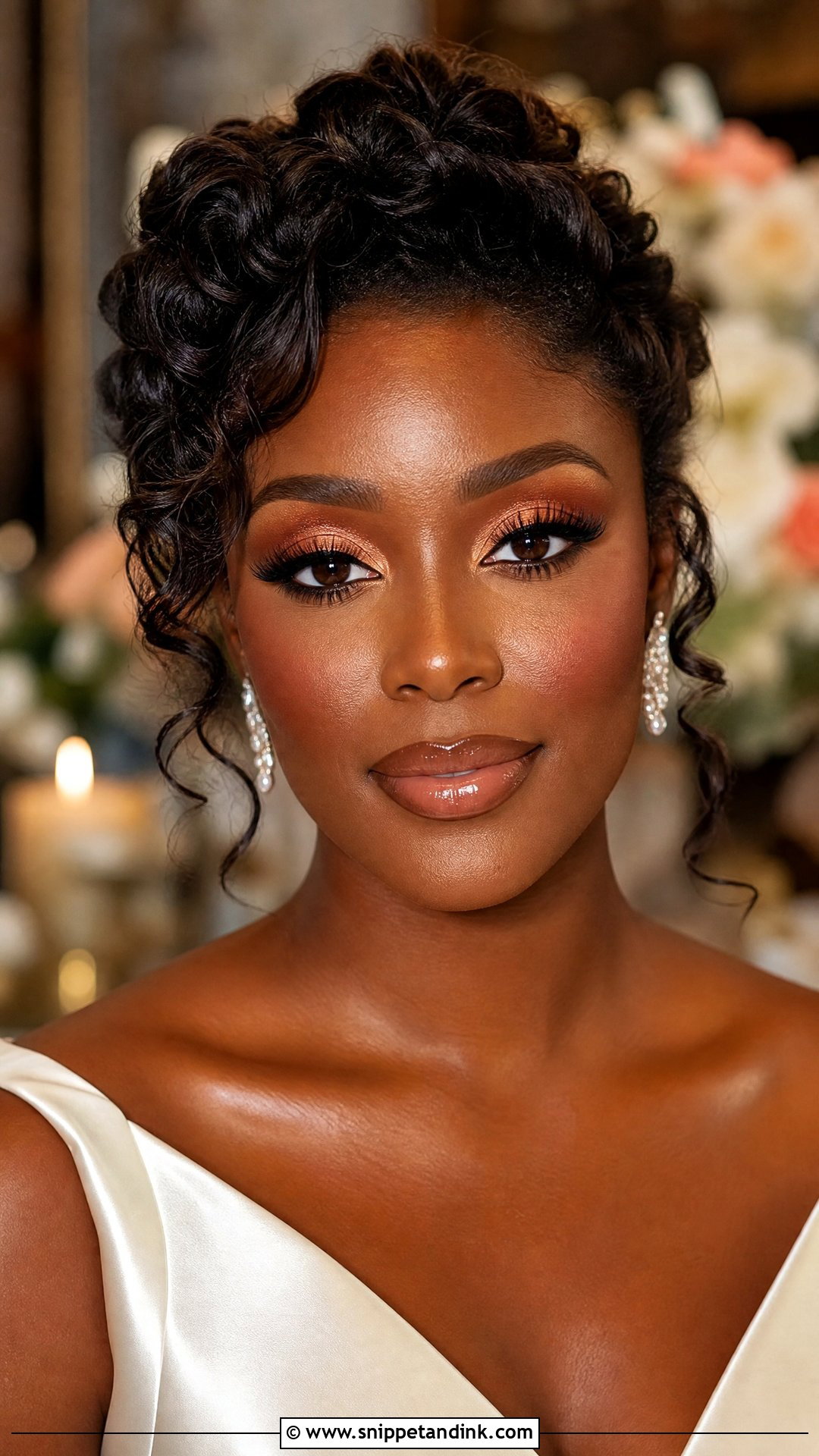 Peach Wedding Makeup For Dark Skin - Snippet and Ink - 20 Peach Wedding Makeup Ideas
