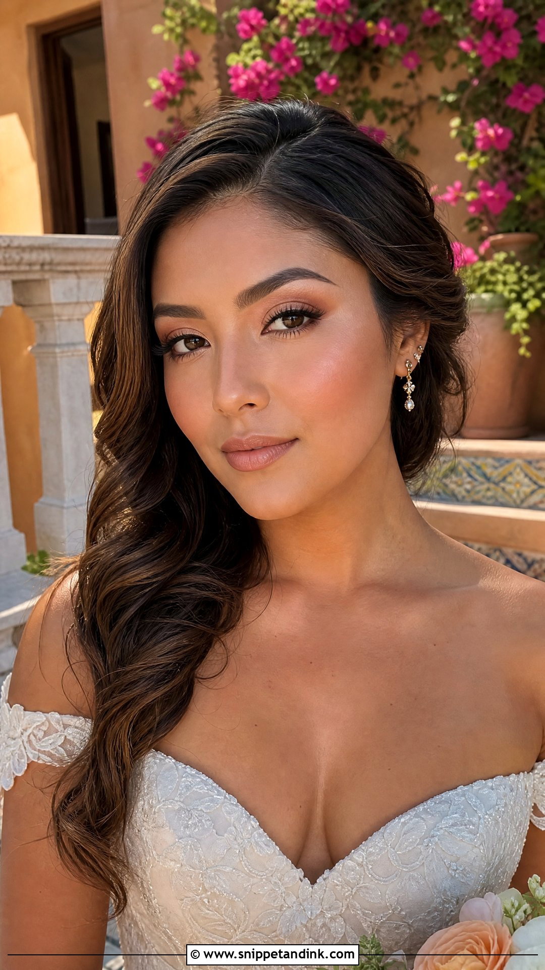 Peach Wedding Makeup For Green Eyes - Snippet and Ink - 25 Natural Wedding Makeup for Green Eyes