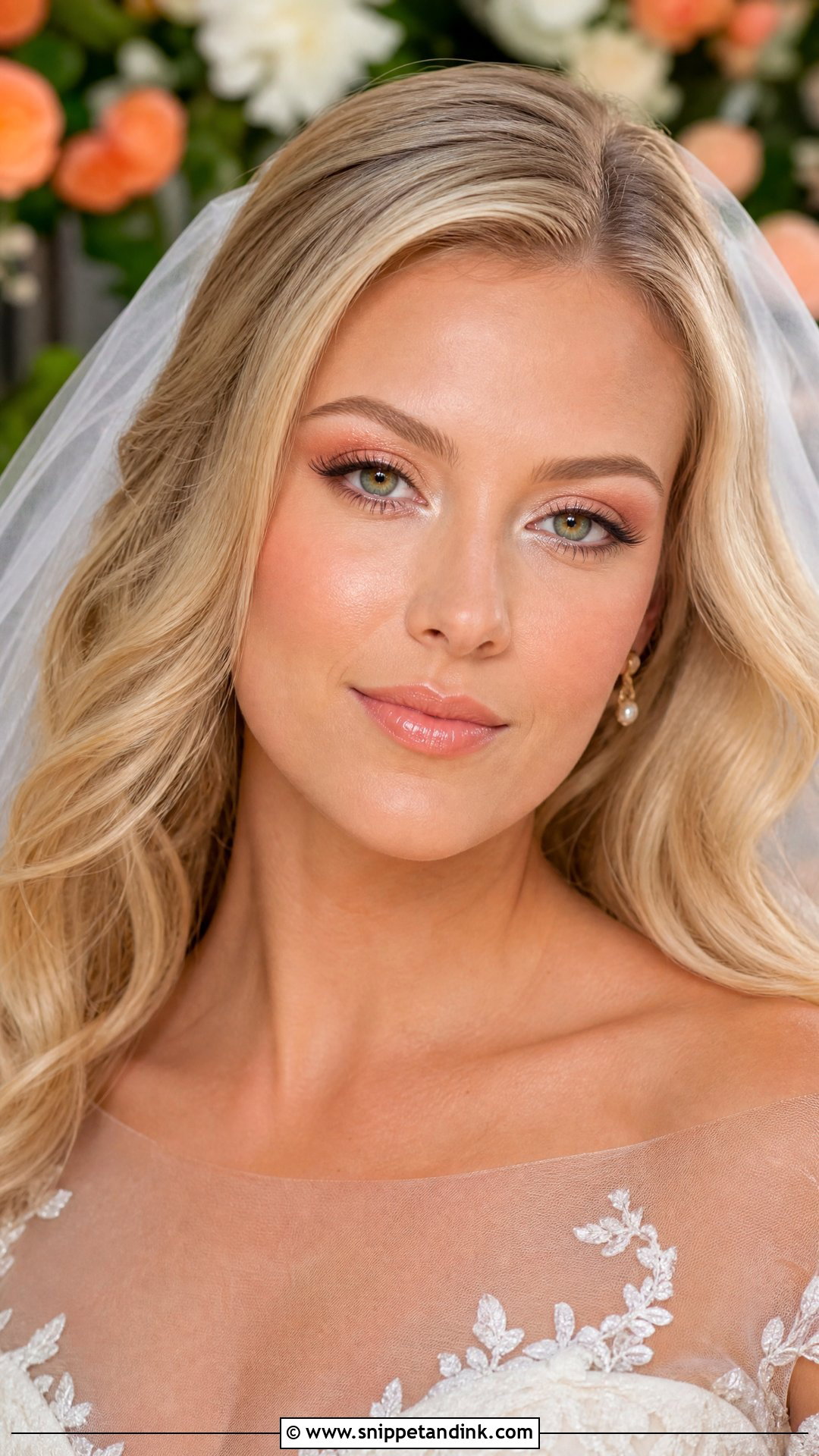 Peach Wedding Makeup For Green Eyes Blonde - Snippet and Ink - 20 Wedding Makeup for Green Eyes Blonde