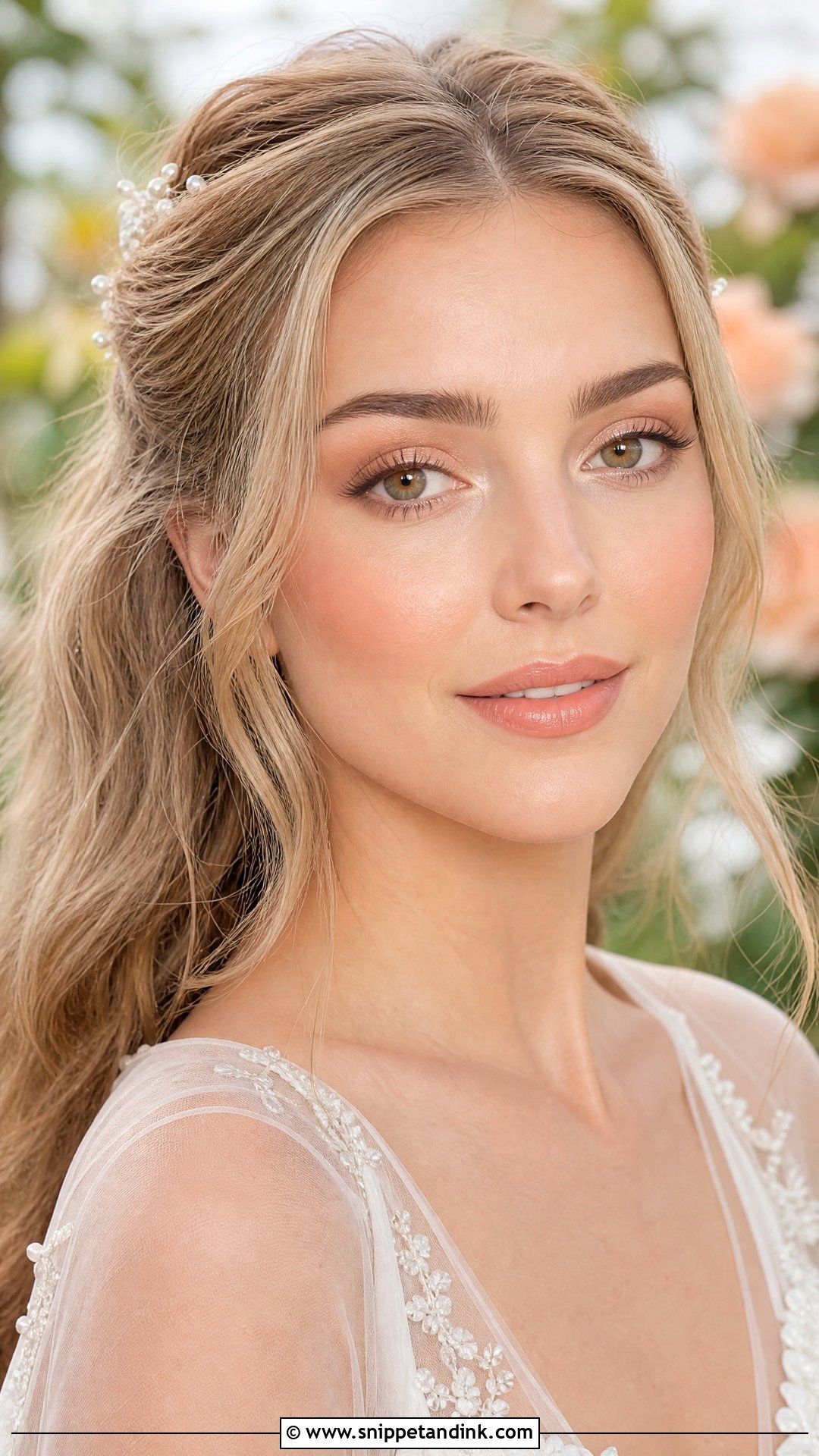 Peach Wedding Makeup For Hazel Eyes - Snippet and Ink - 20 Natural Wedding Makeup for Hazel Eyes