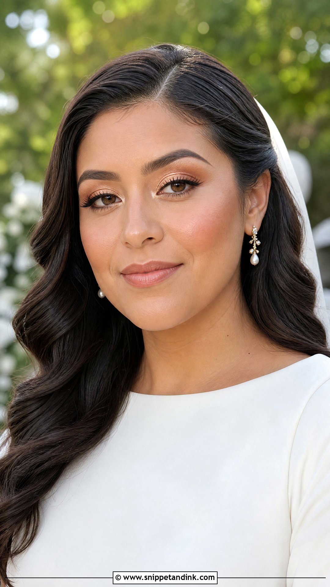 Peach Wedding Makeup For Hooded Eyes - Snippet and Ink - 25 Wedding Makeup Hooded Eyes