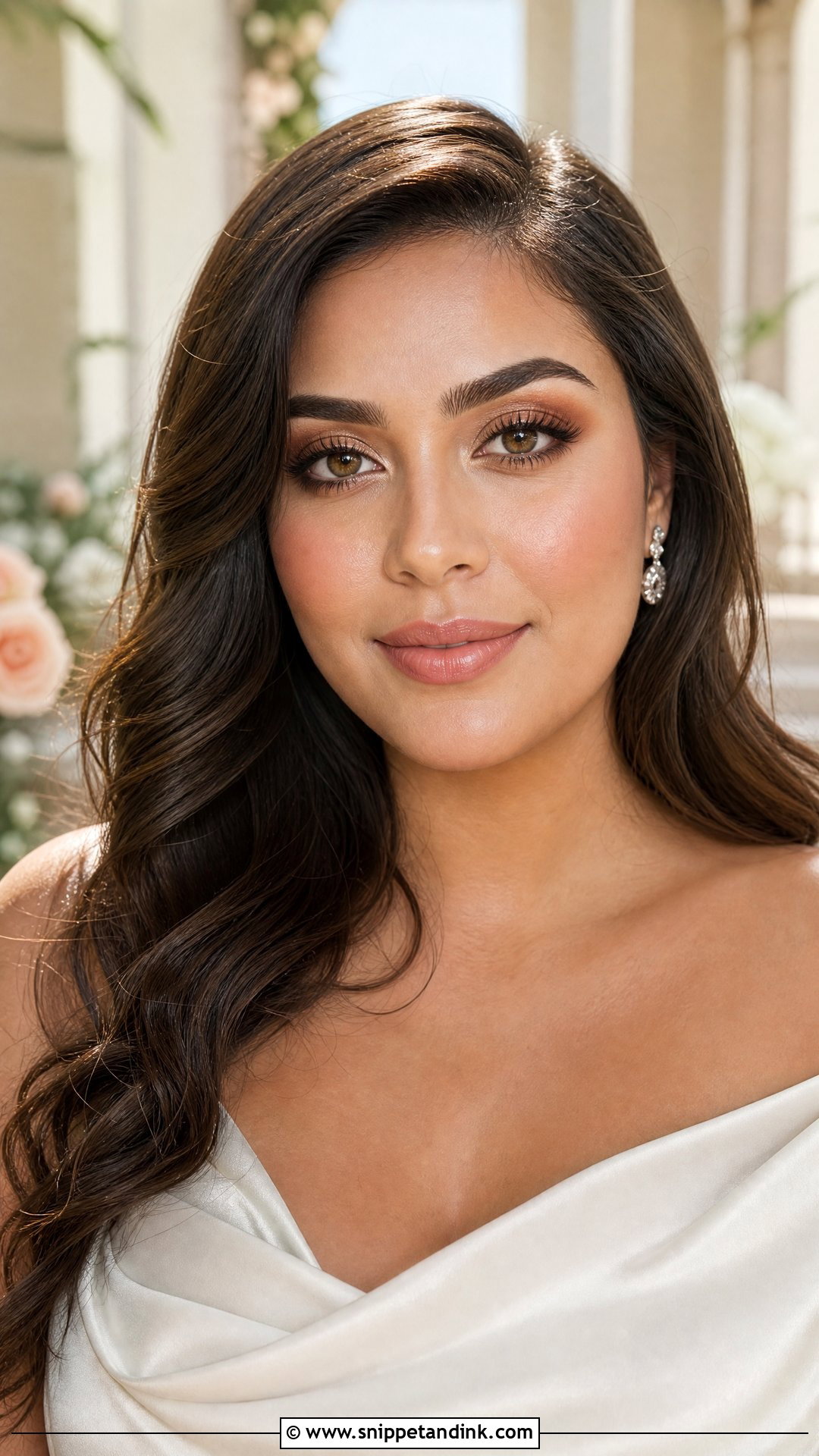 Peach Wedding Makeup For Round Face - Snippet and Ink - 20 Wedding Makeup Round Face Ideas