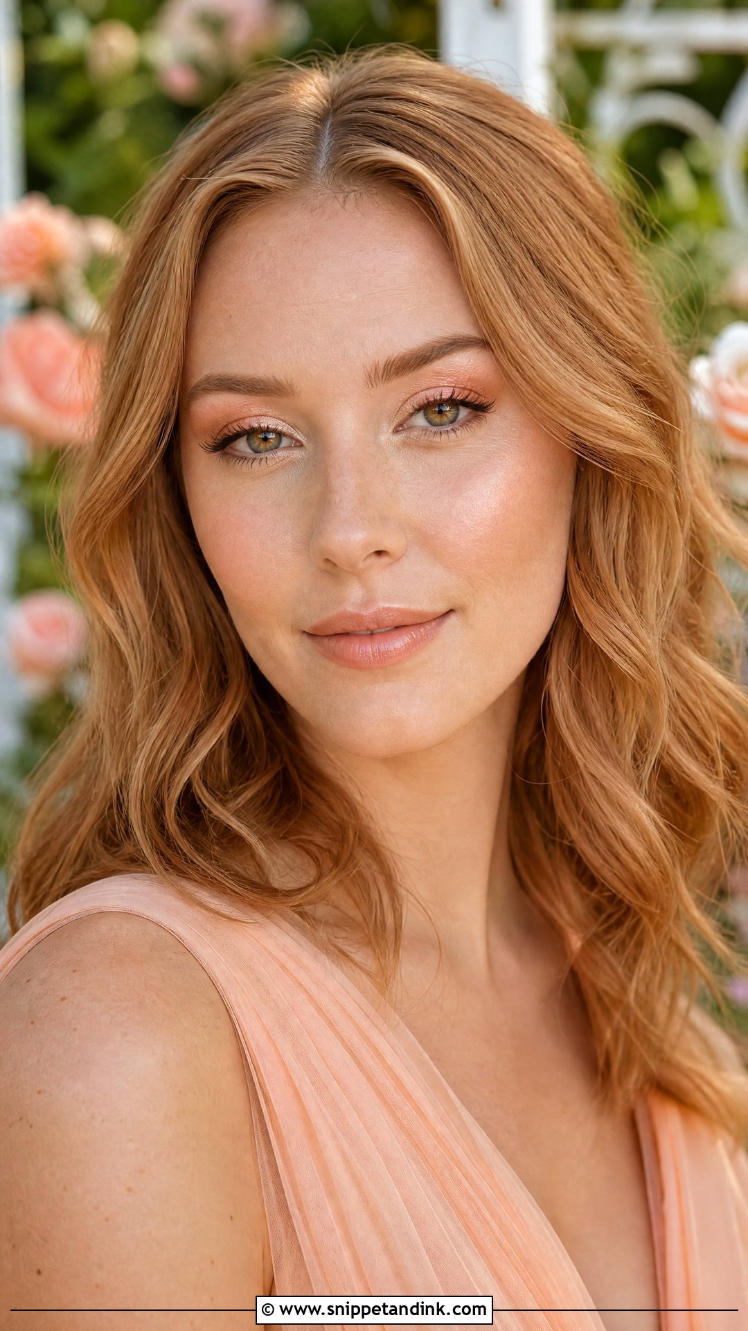 Peach Wedding Makeup for Blue Eyes - Snippet and Ink - 20 Wedding Makeup for Blue Eyes and Blonde Hair