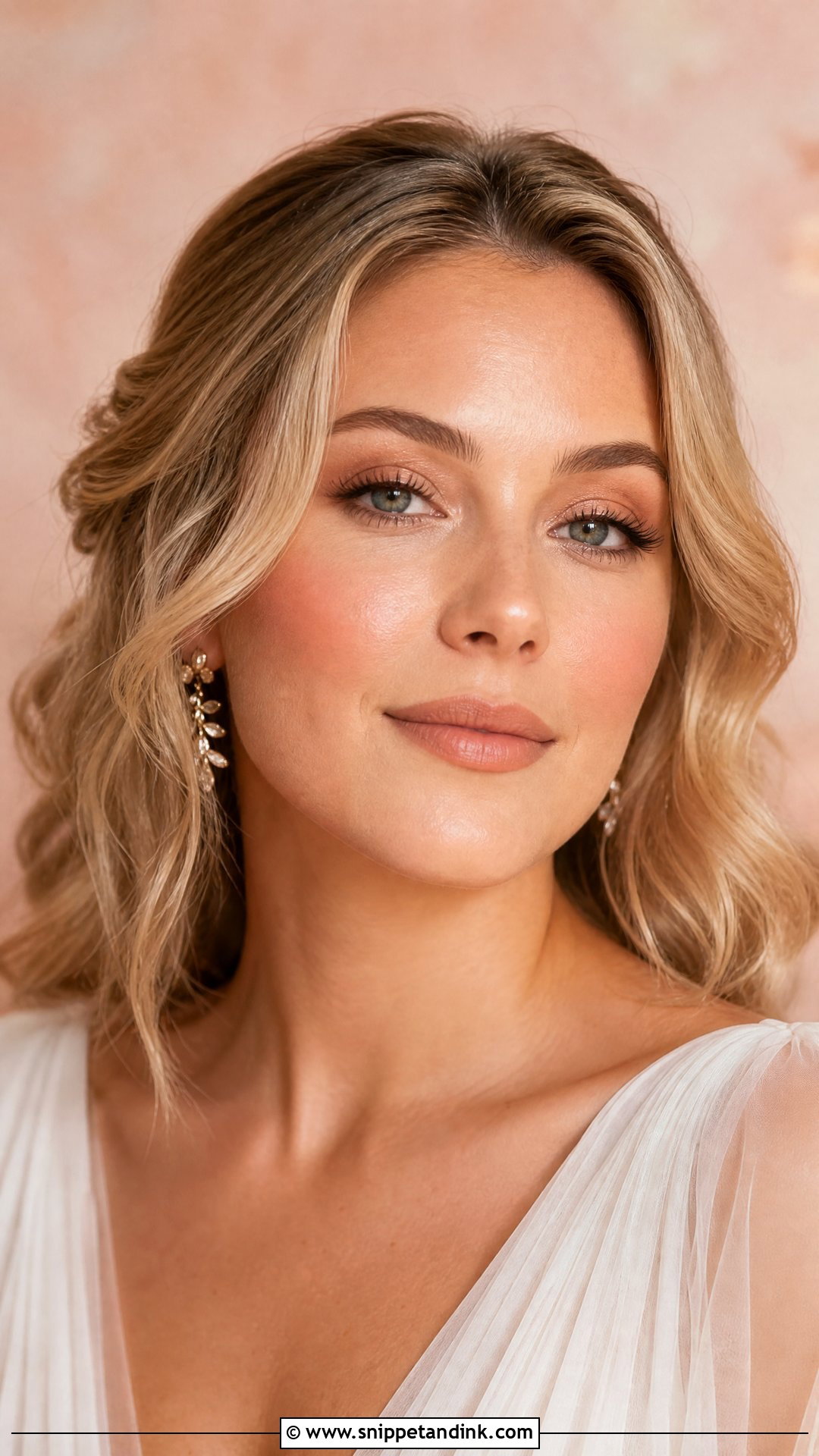 Peach Wedding Makeup for Fair Skin - Snippet and Ink - 20 Wedding Makeup for Fair Skin Ideas