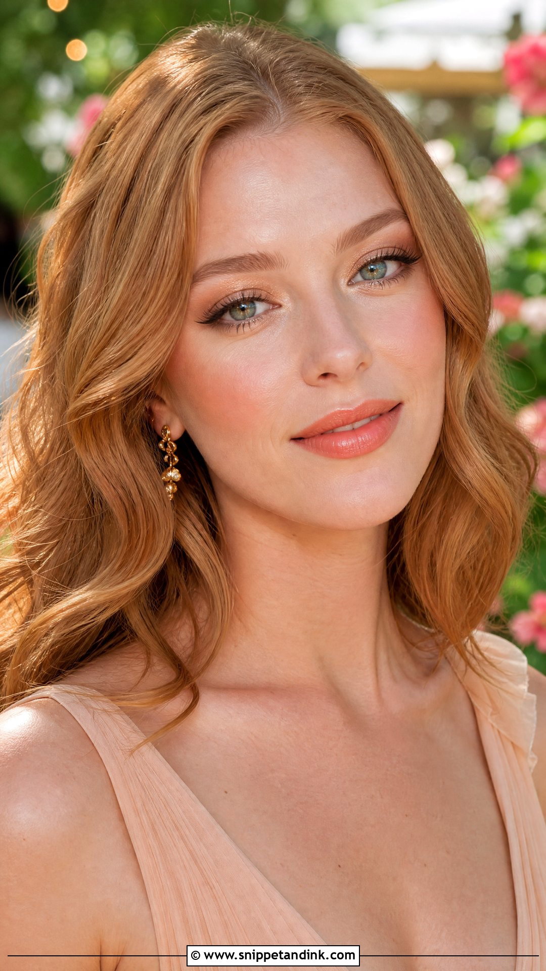 Peach Wedding Makeup for Hazel Eyes - Snippet and Ink - 25 Wedding Makeup for Hazel Eyes