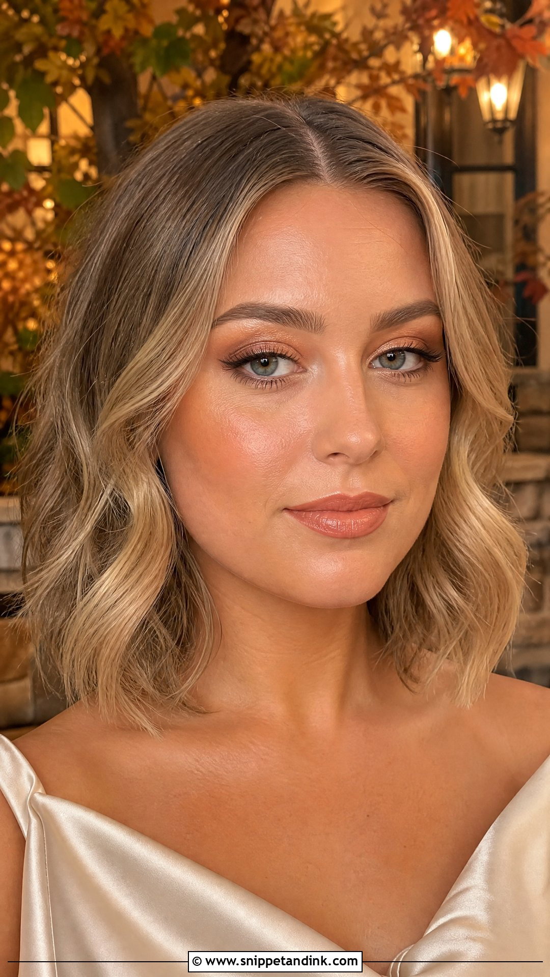 Peachy Fall Wedding Makeup - Snippet and Ink - 20 Natural Fall Wedding Makeup Ideas
