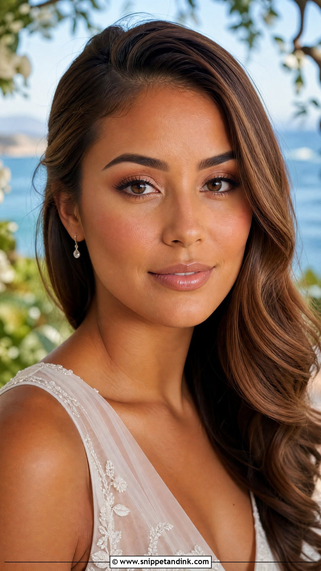 Peachy Nude Wedding Makeup - Snippet and Ink - 20 Sultry Wedding Makeup Ideas