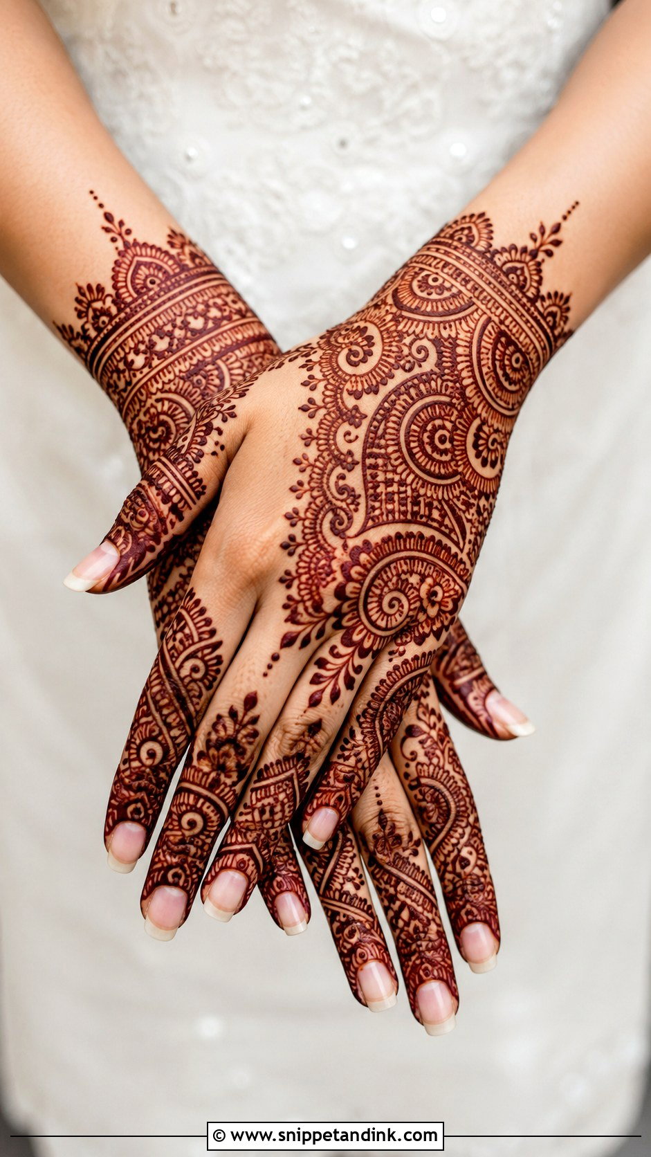 Peacock Back Hand Mehndi Design - Snippet and Ink - 35 Trendy Back Hand Mehndi Designs