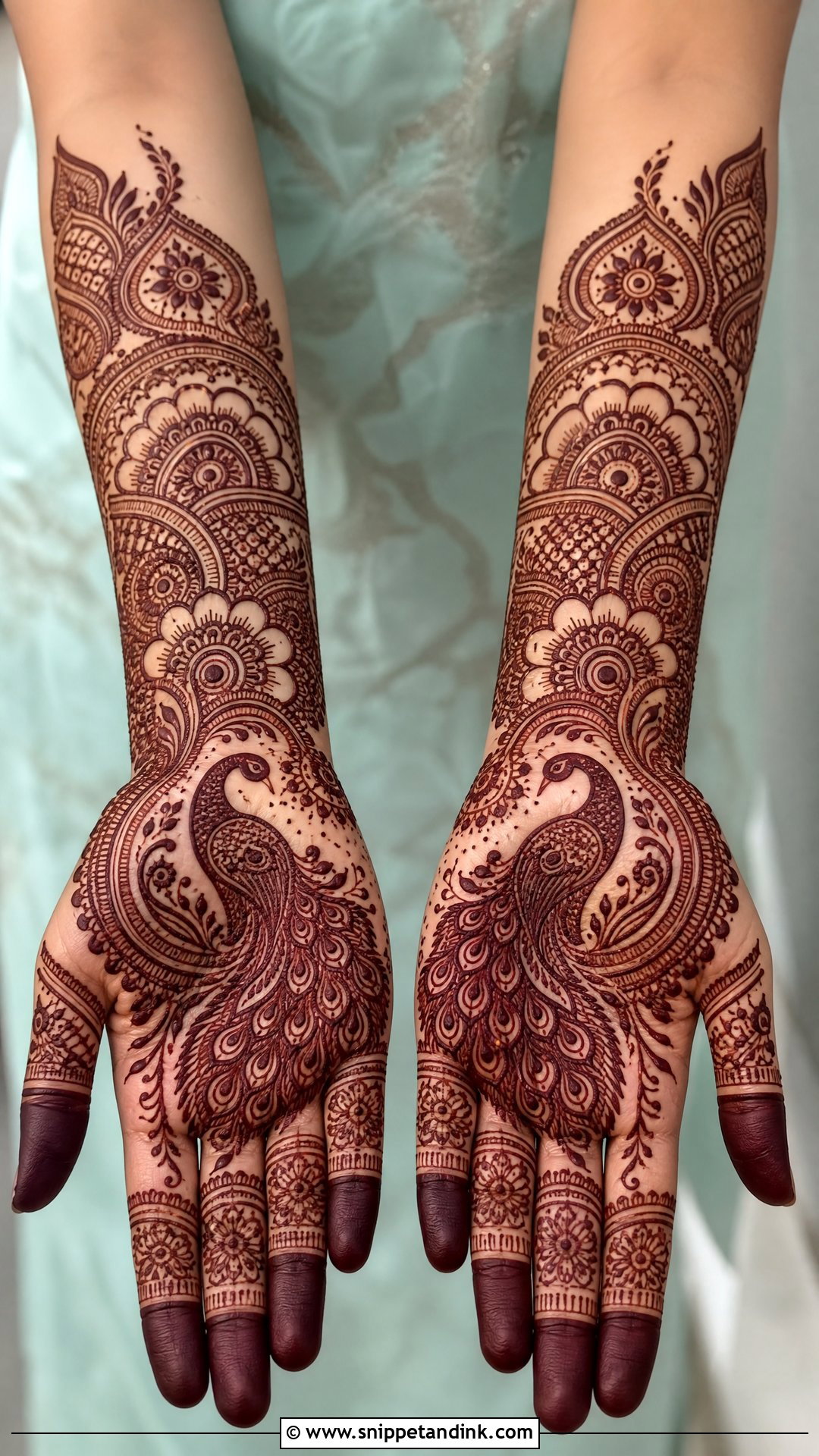 Peacock Bridal Mehndi Design - Snippet and Ink - 25 Bridal Mehndi Designs for Bride