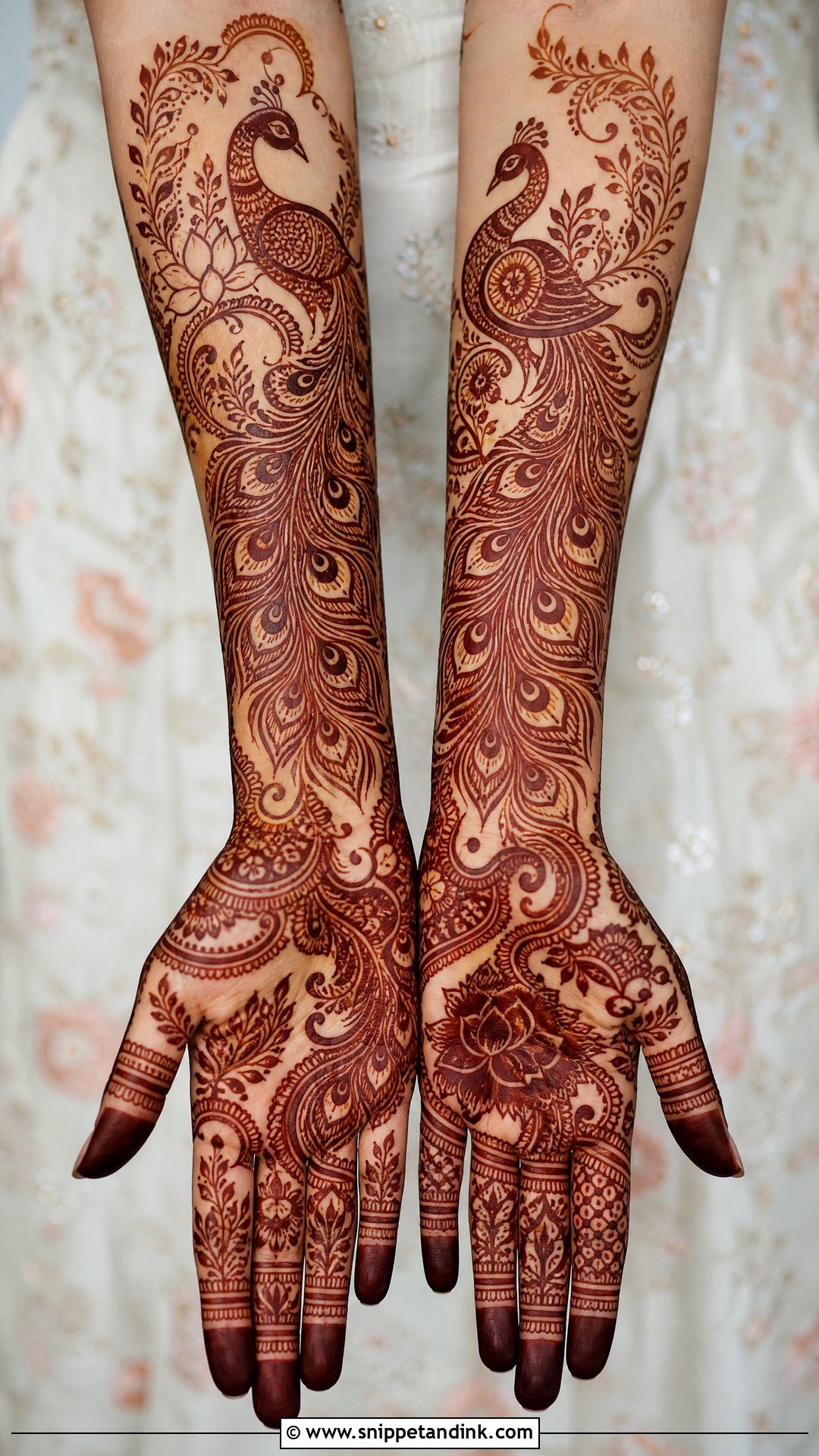 Peacock Bridal Mehndi Design - Snippet and Ink - 25 Bridal Mehndi Designs Indian Weddings