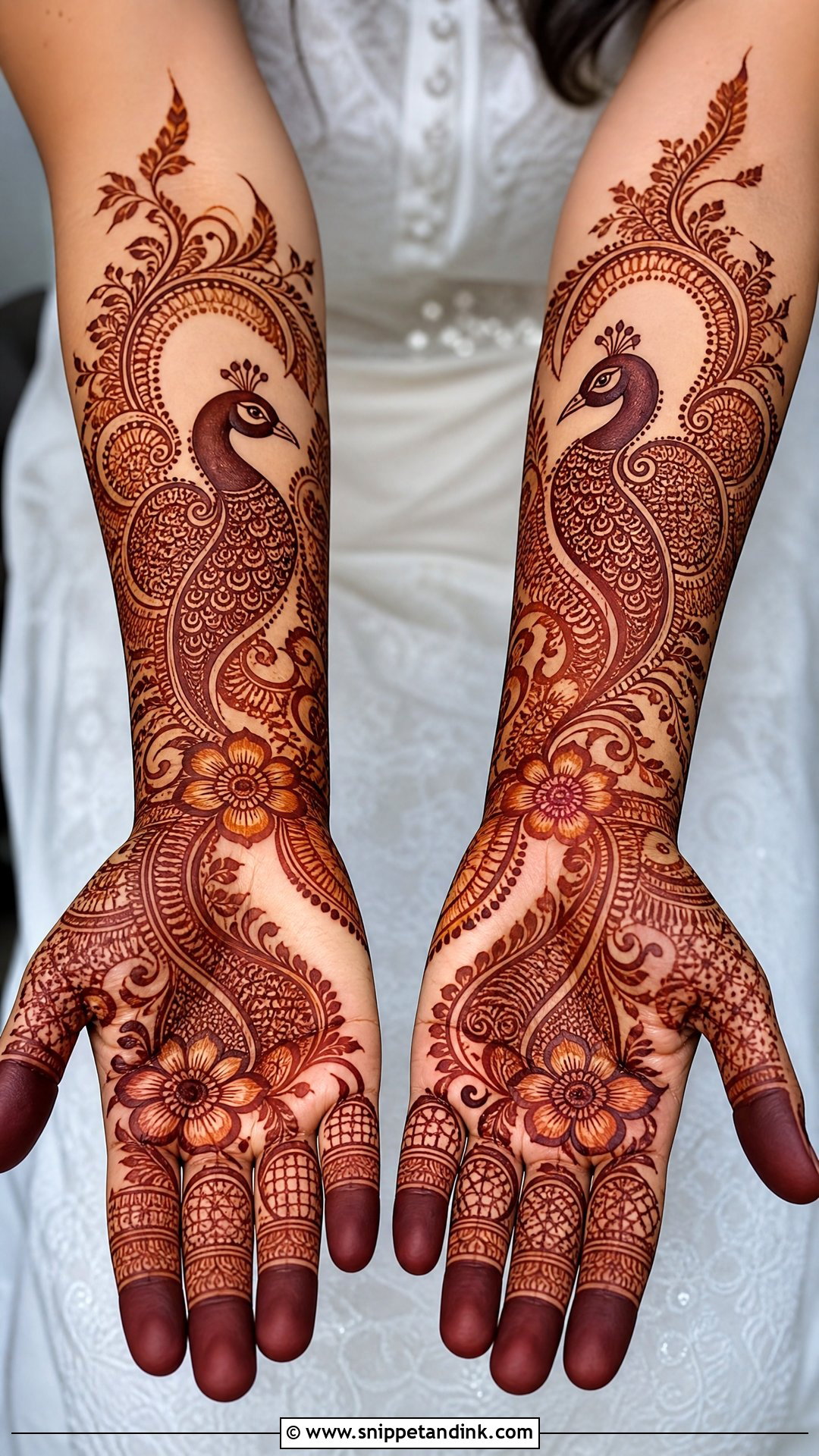 Peacock Dulhan Mehndi Design - Snippet and Ink - 30 Dulhan Mehndi Designs Indian Weddings